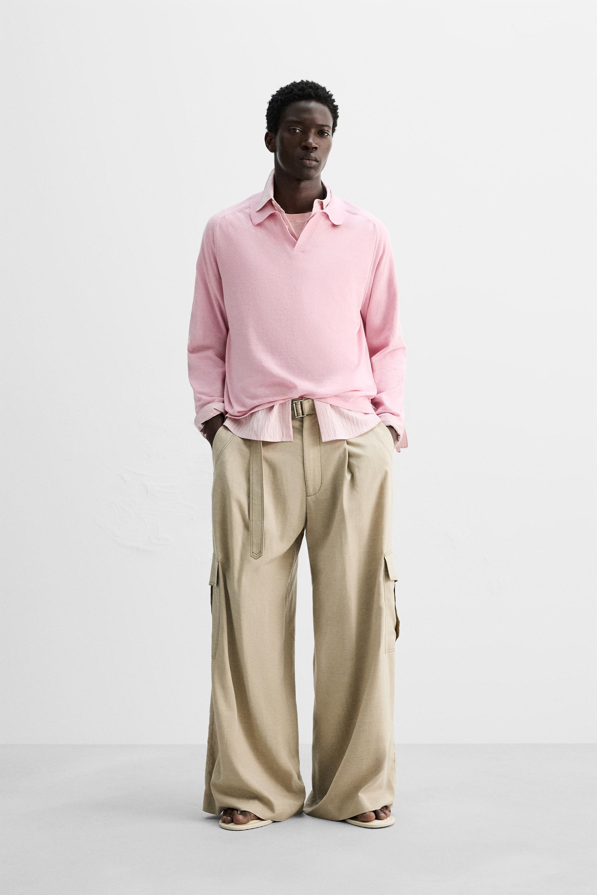 LIGHTWEIGHT KNIT POLO SHIRT