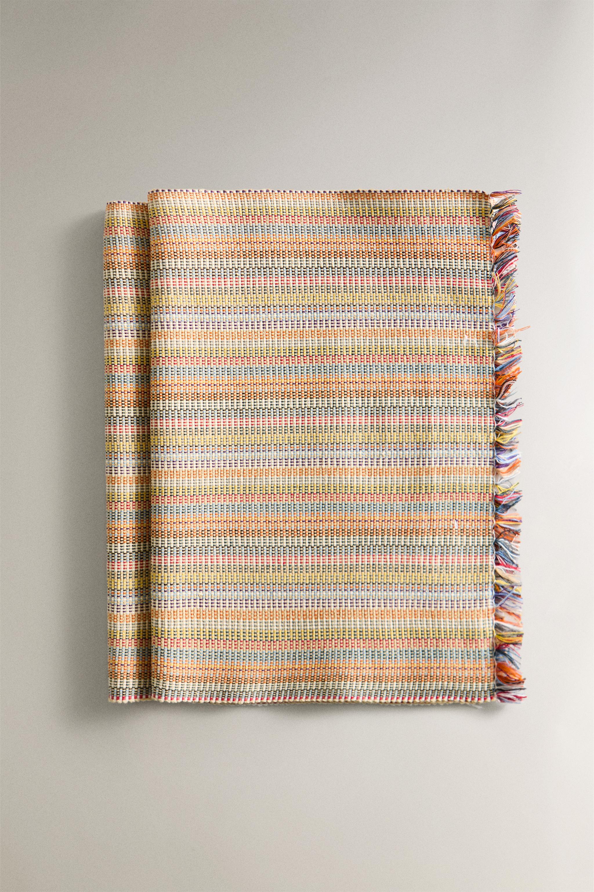 SET OF STRIPED COTTON PLACEMATS (SET OF 2)