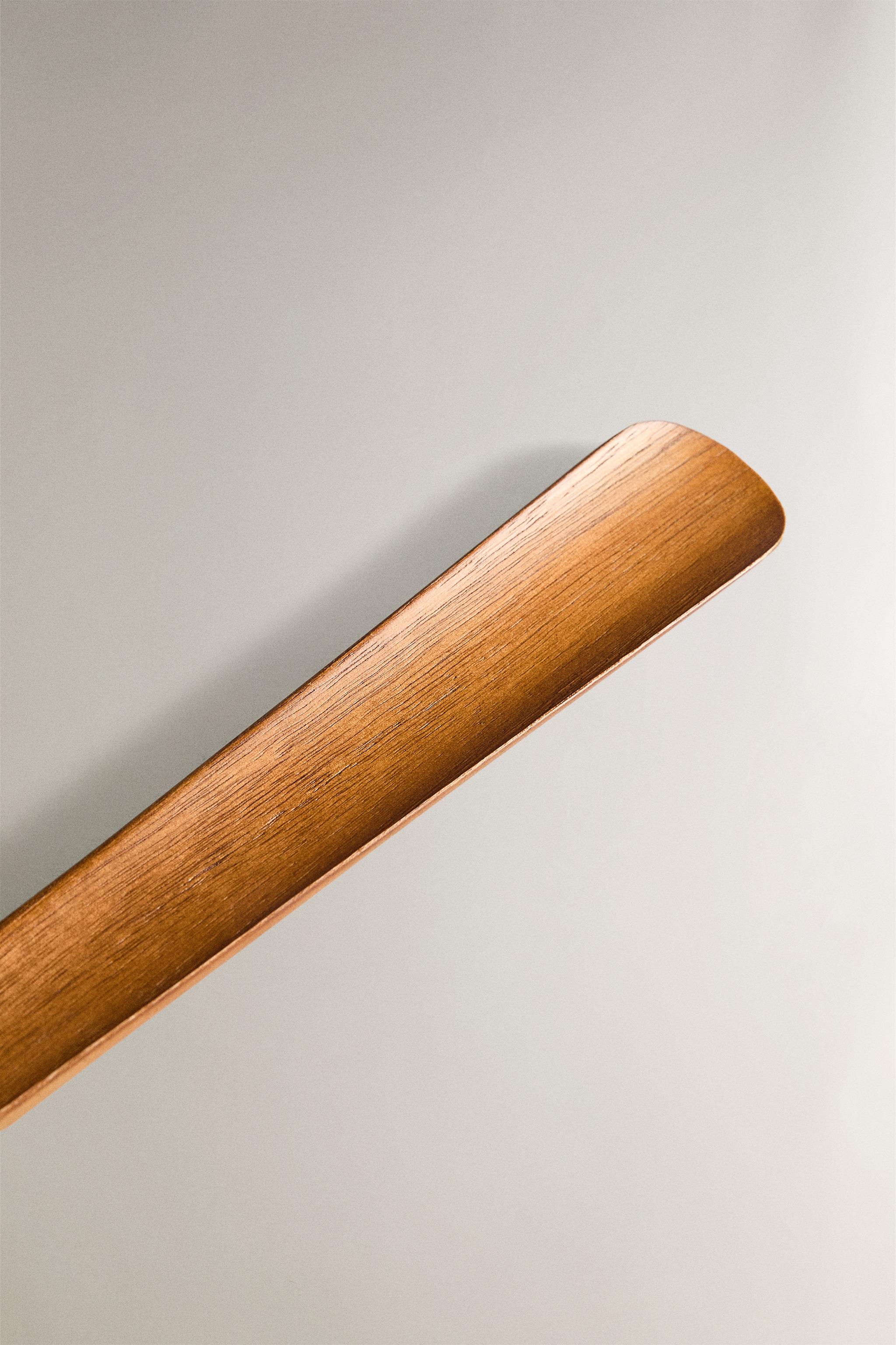 EXTRA LONG ACACIA WOOD SHOEHORN