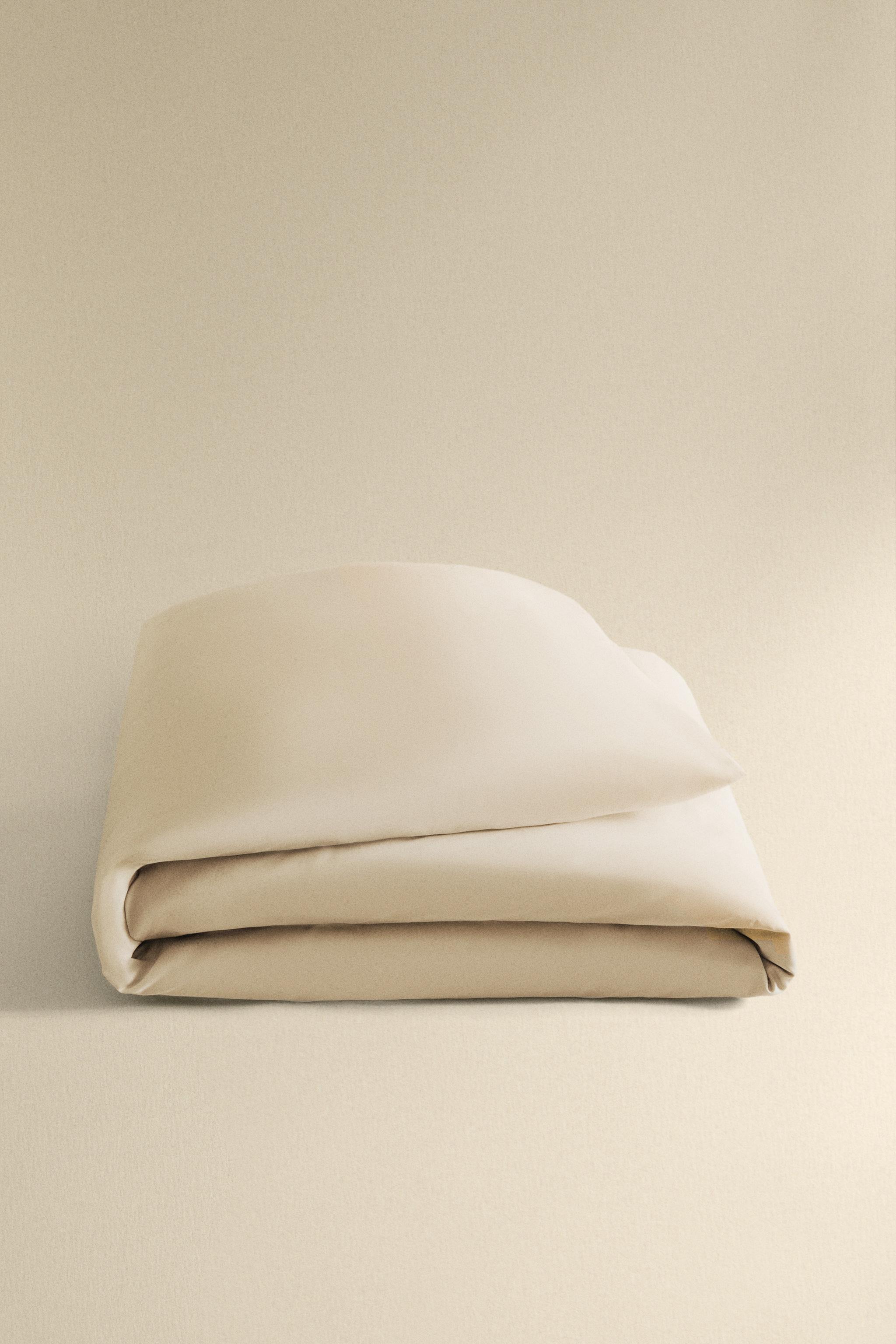 PERCALE COTTON DUVET COVER (200 THREAD COUNT)