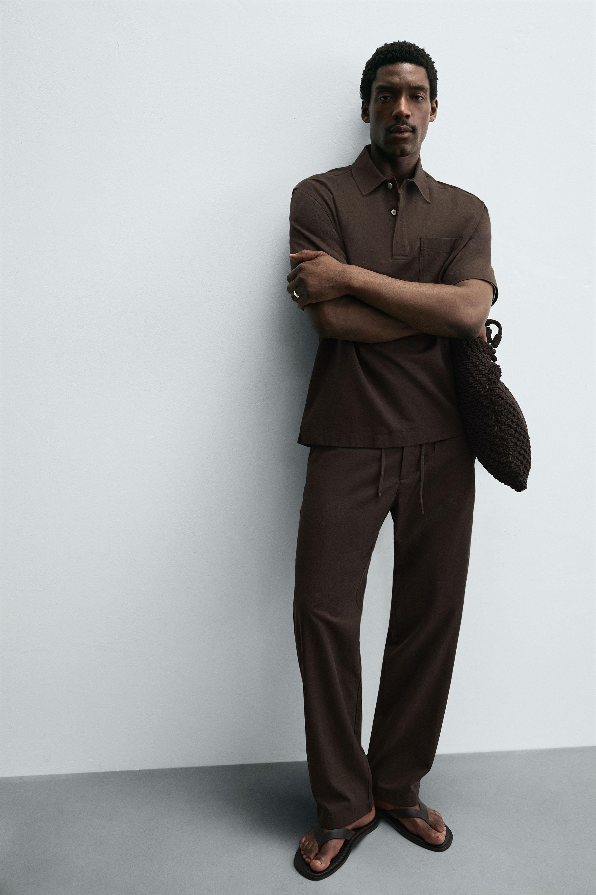 LYOCELL - COTTON PANTS