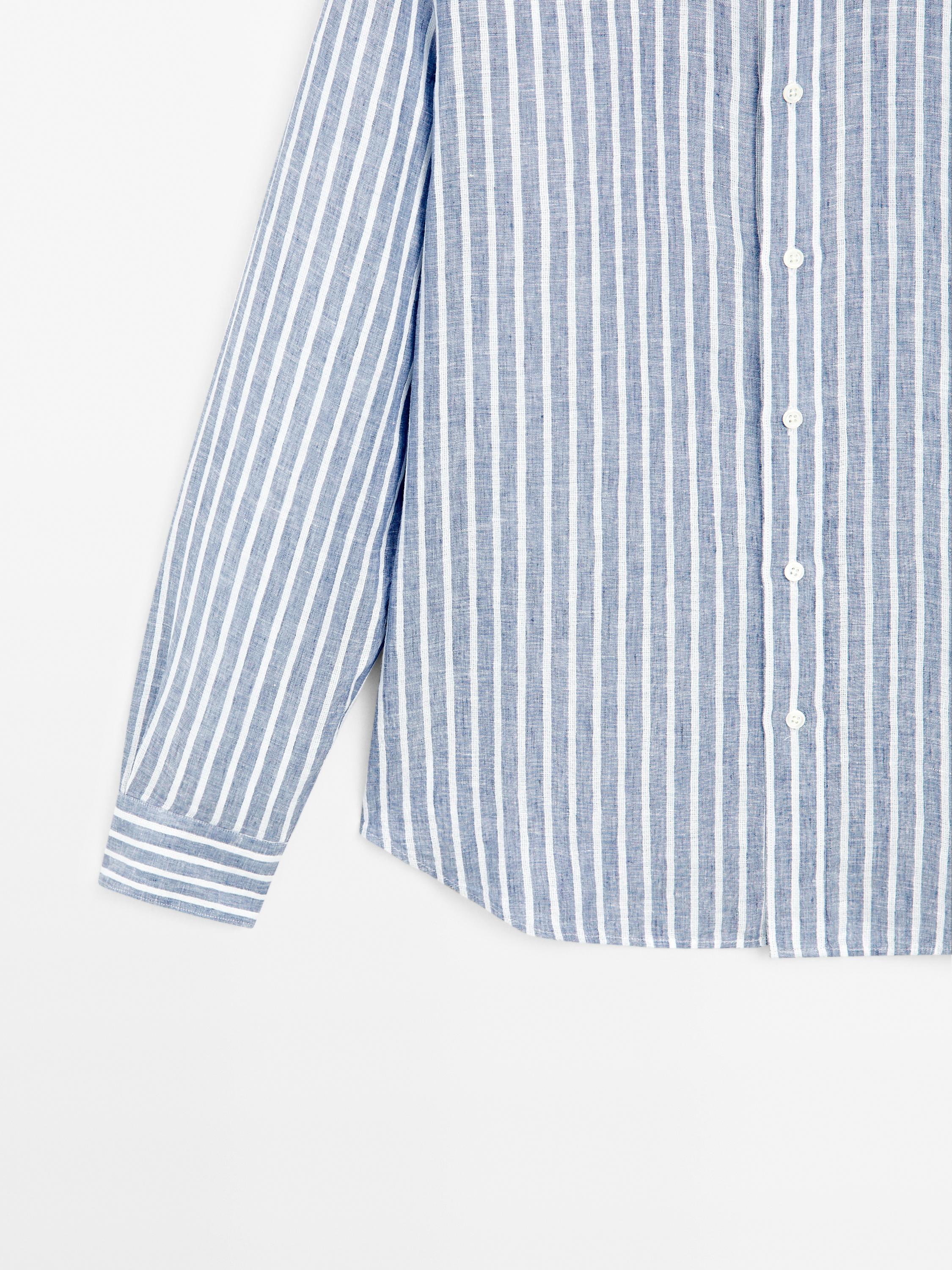 Regular fit striped shirt