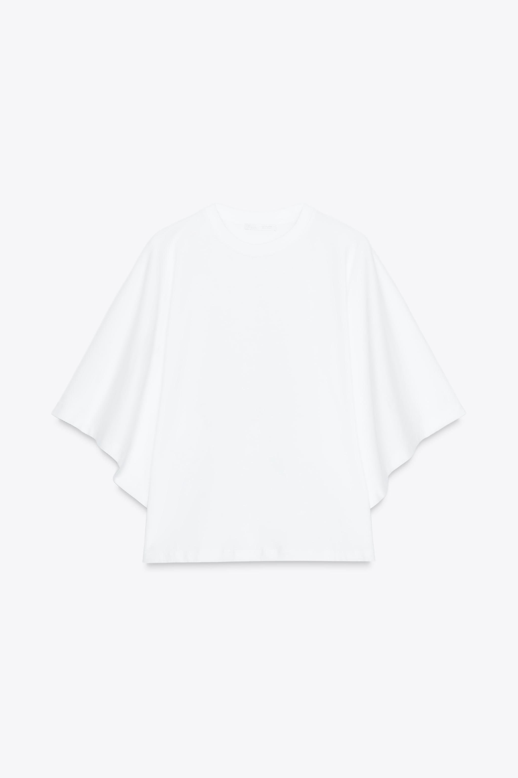 CAPE SLEEVE T-SHIRT