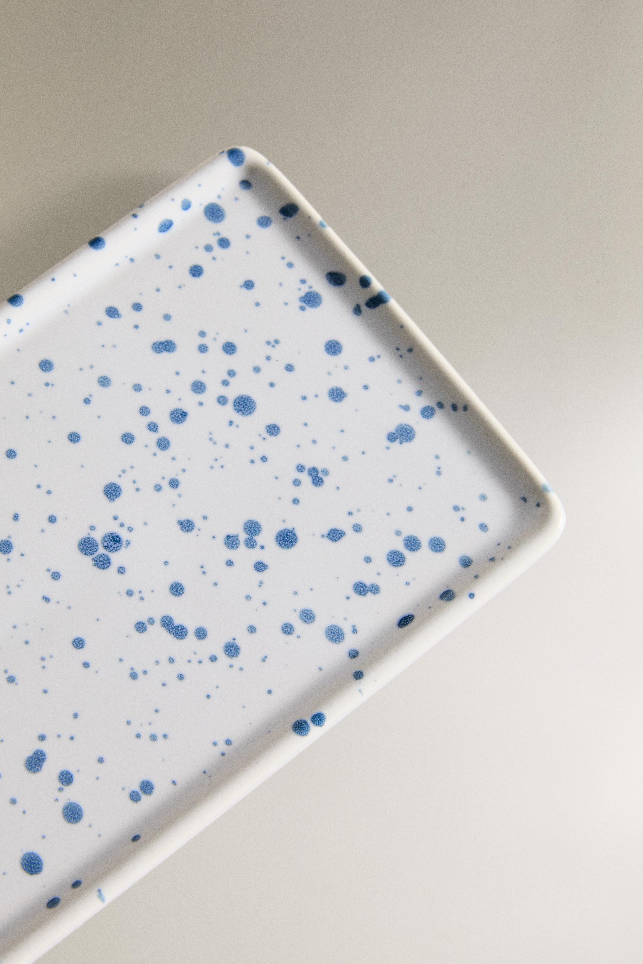 SPECKLED STONEWARE MAT
