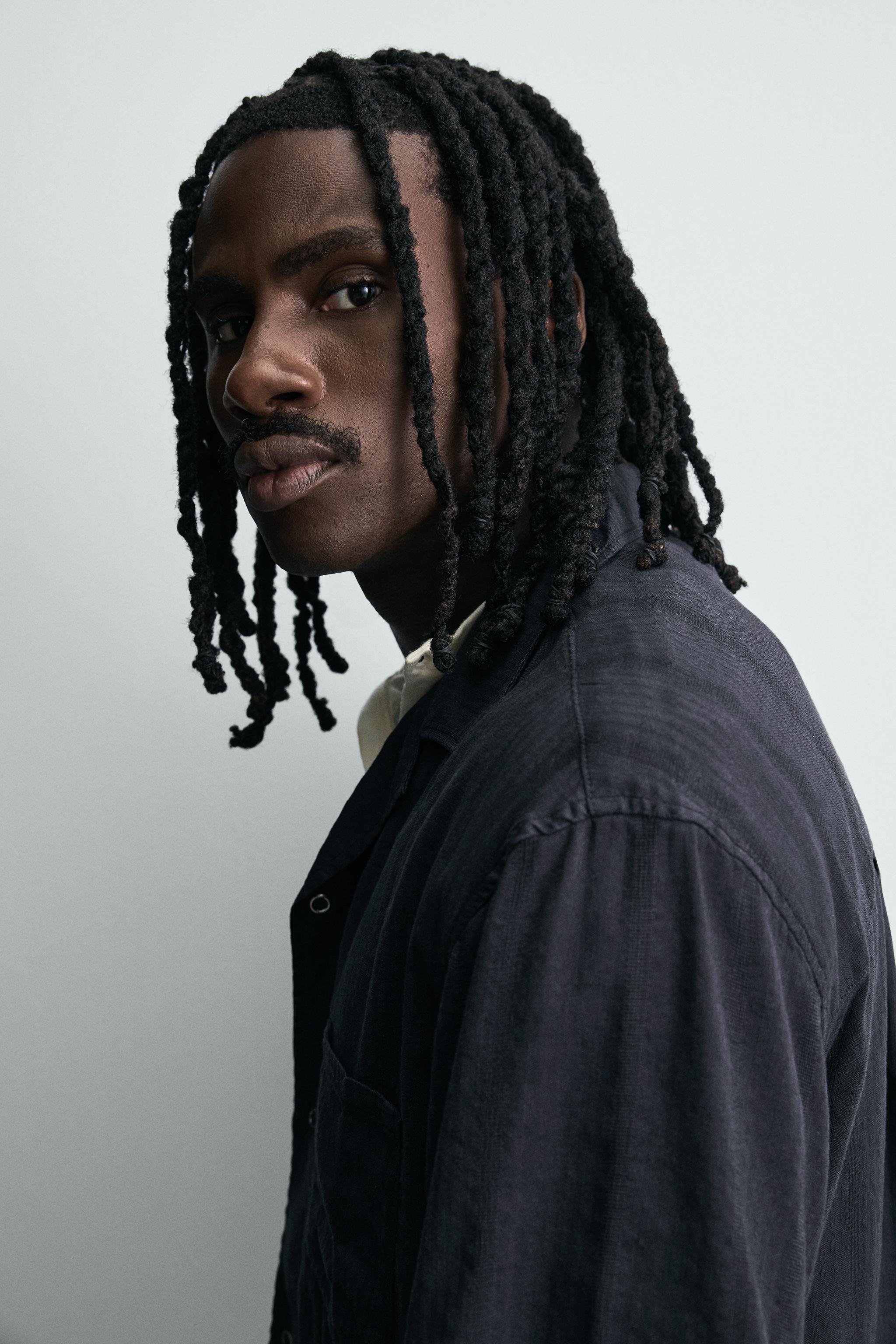 STRIPED JACQUARD SHIRT