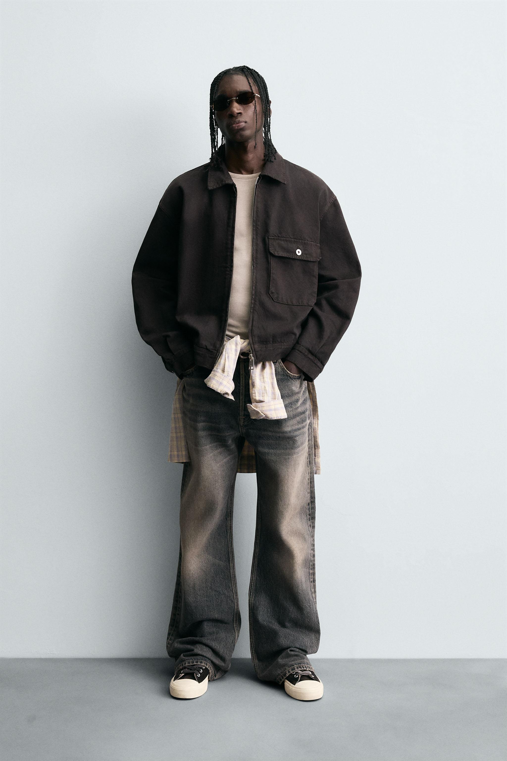 RELAXED FIT DENIM JACKET