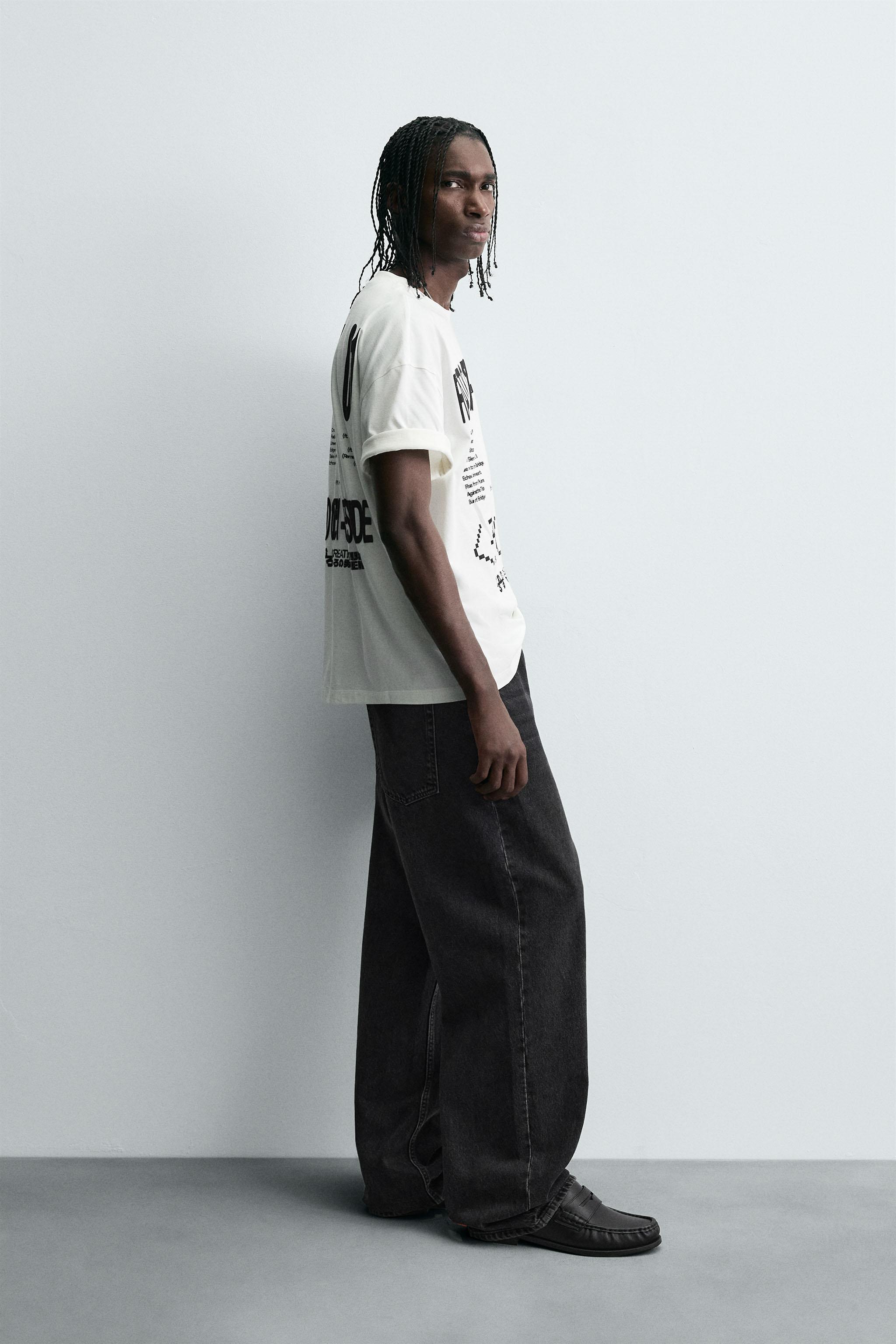 GRAPHIC TEXT T-SHIRT