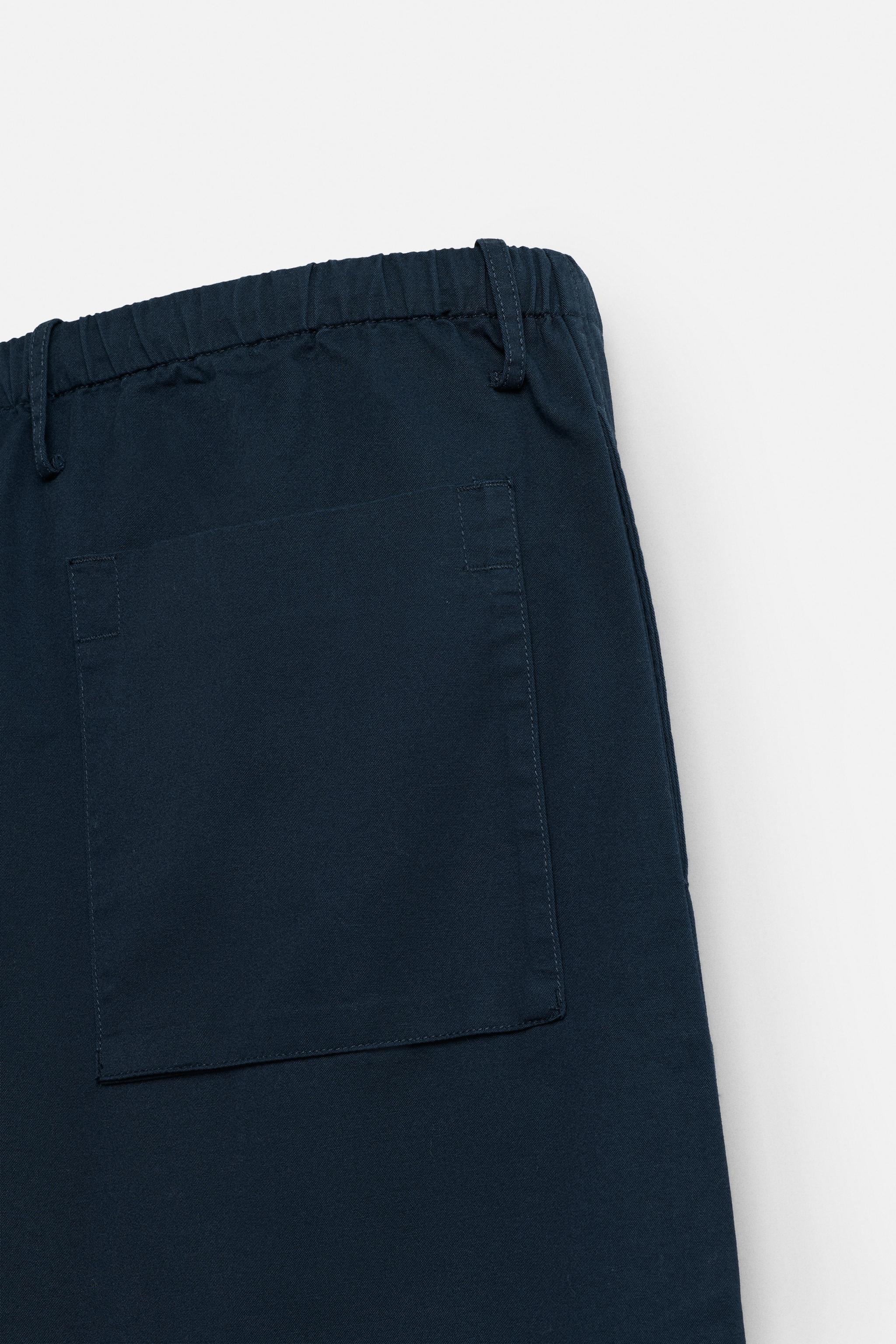 RELAXED STRAIGHT FIT PANTS