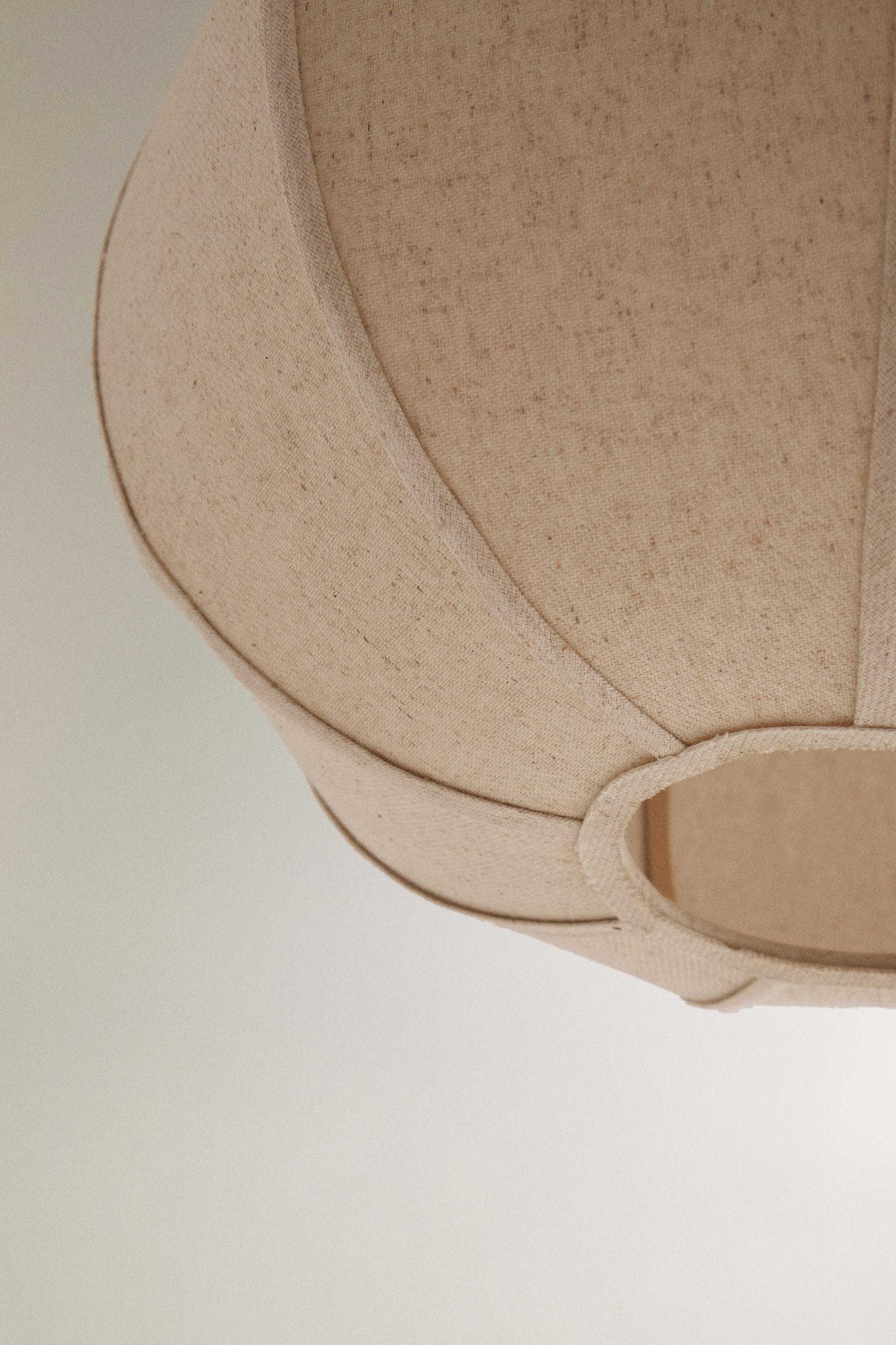 SMALL LINEN PENDANT LAMP