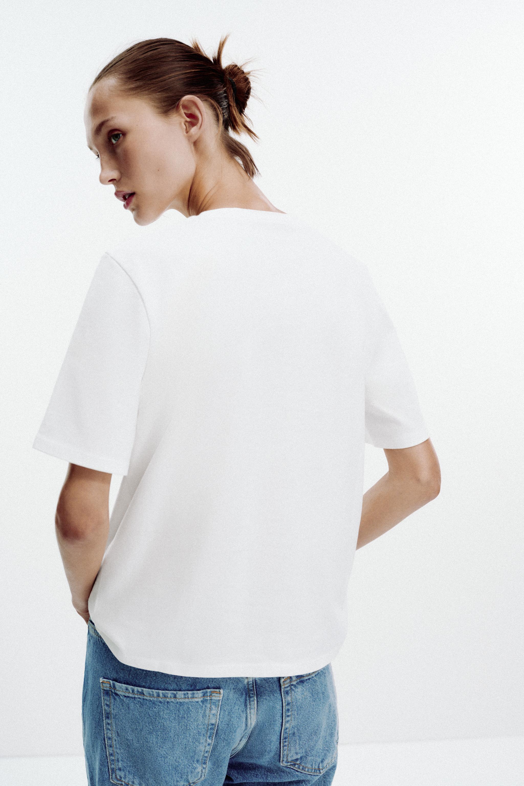 FLORAL VOLUME T-SHIRT