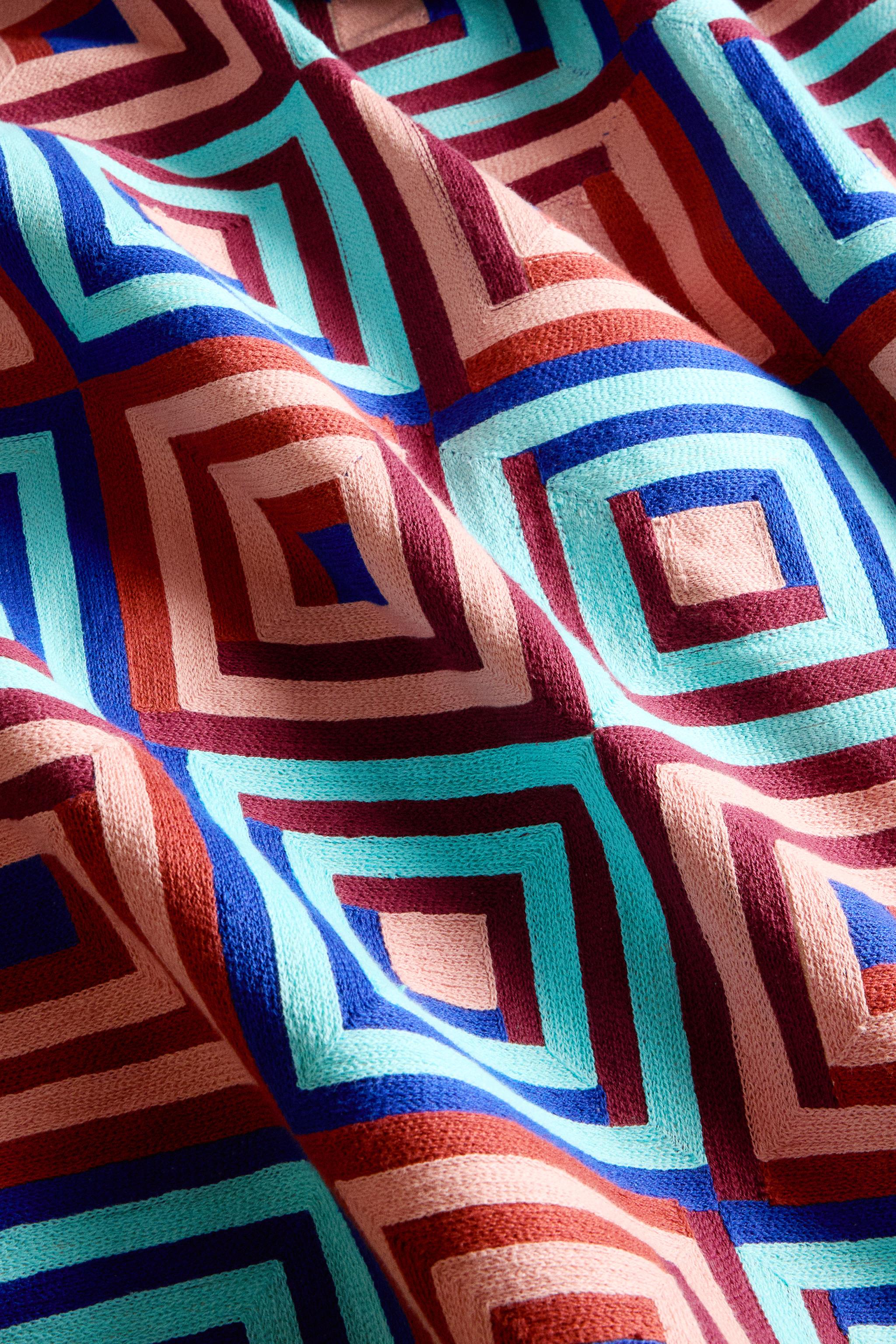 COTTON BEDSPREAD SQUARES X COLLAGERIE