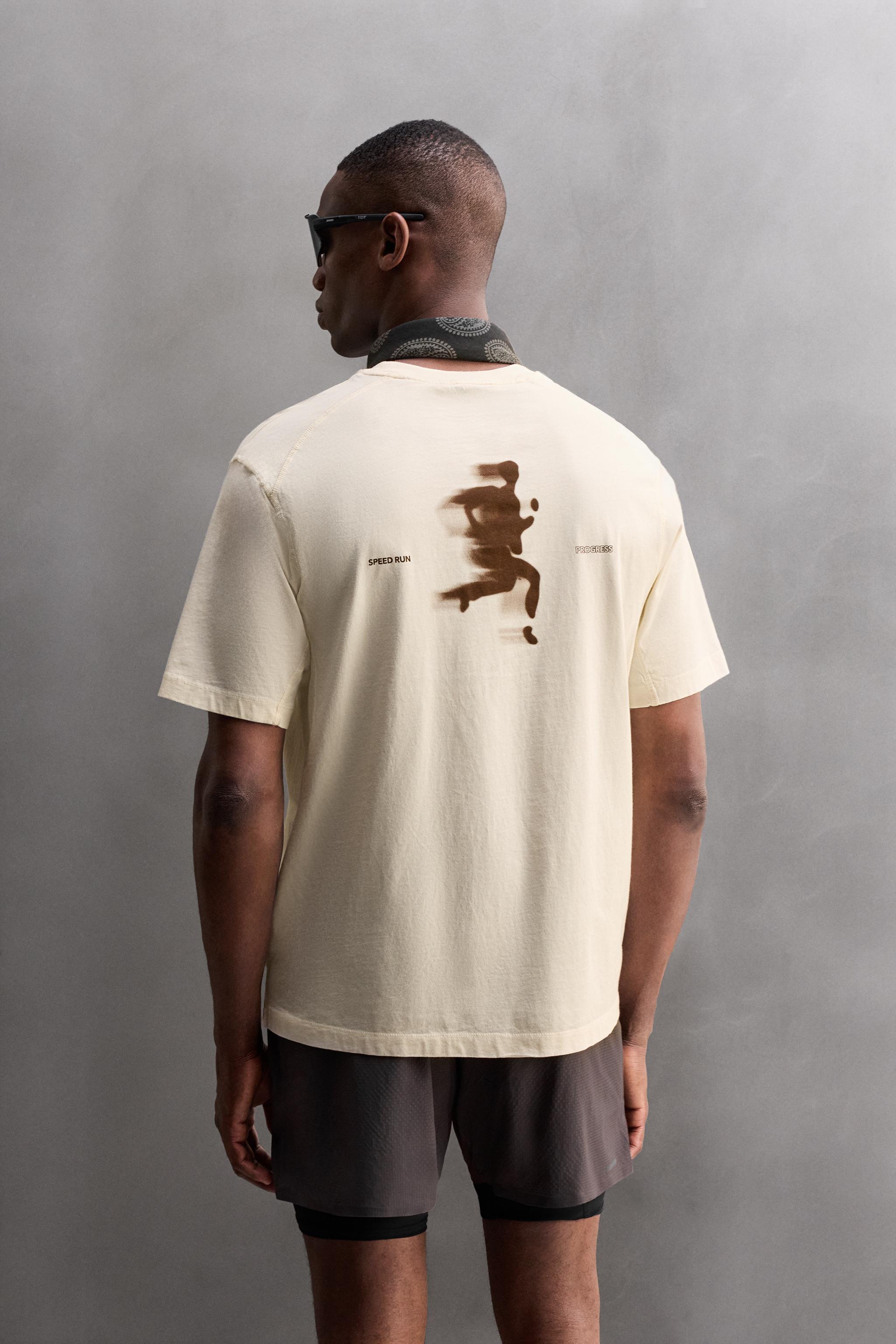 RUNNING PRINT T-SHIRT