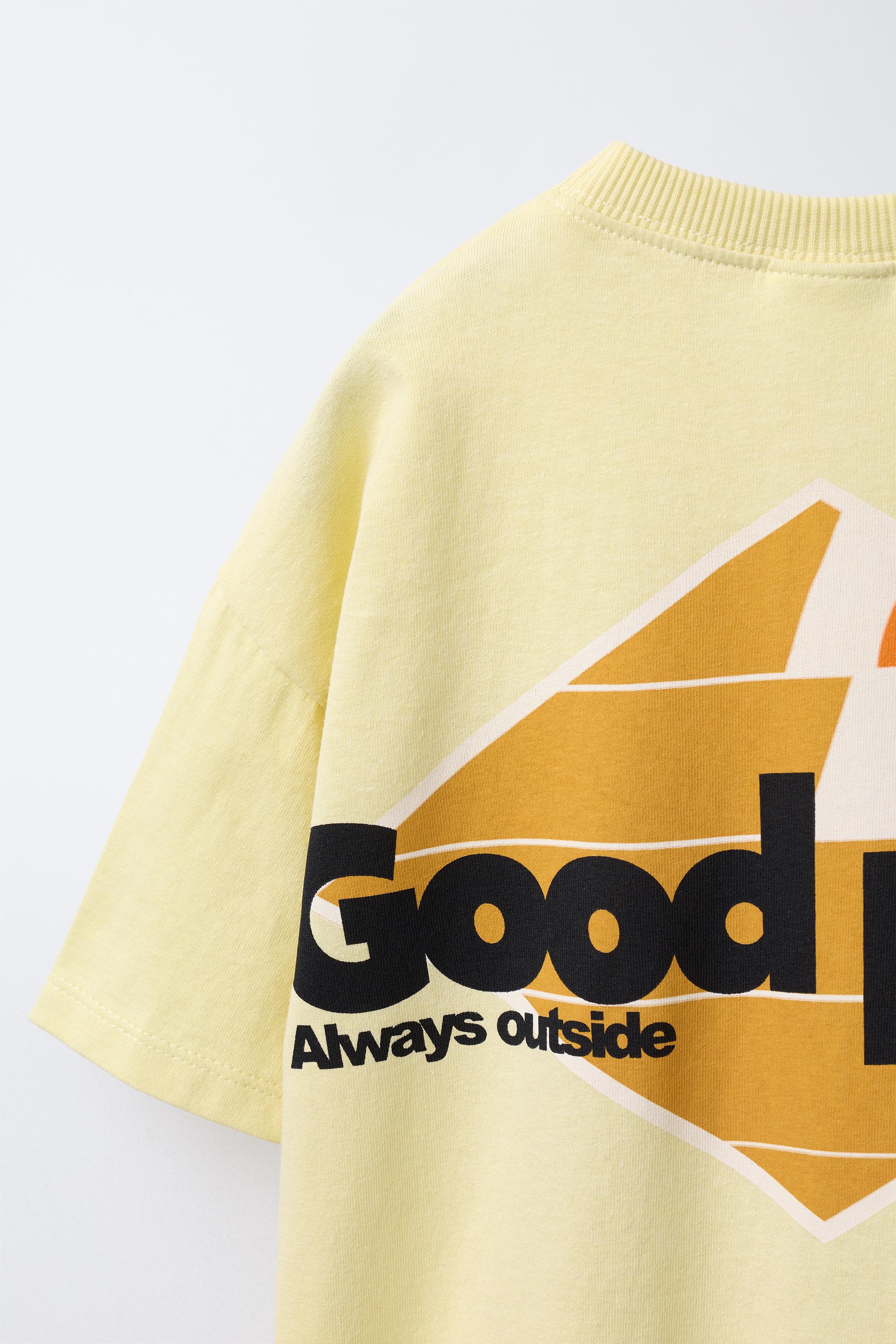 LABEL PRINTED T-SHIRT