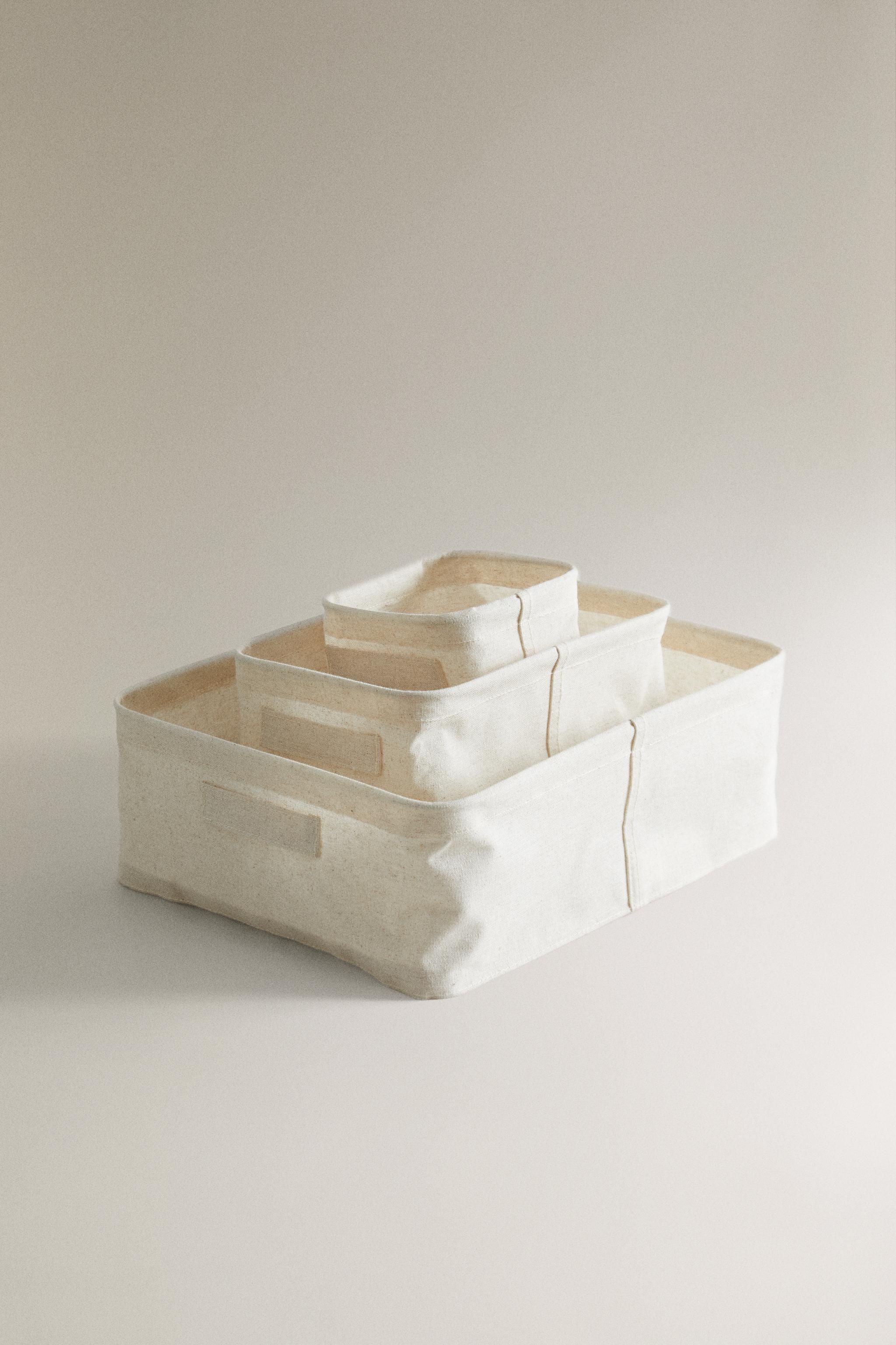 LINEN ORGANIZER BASKET