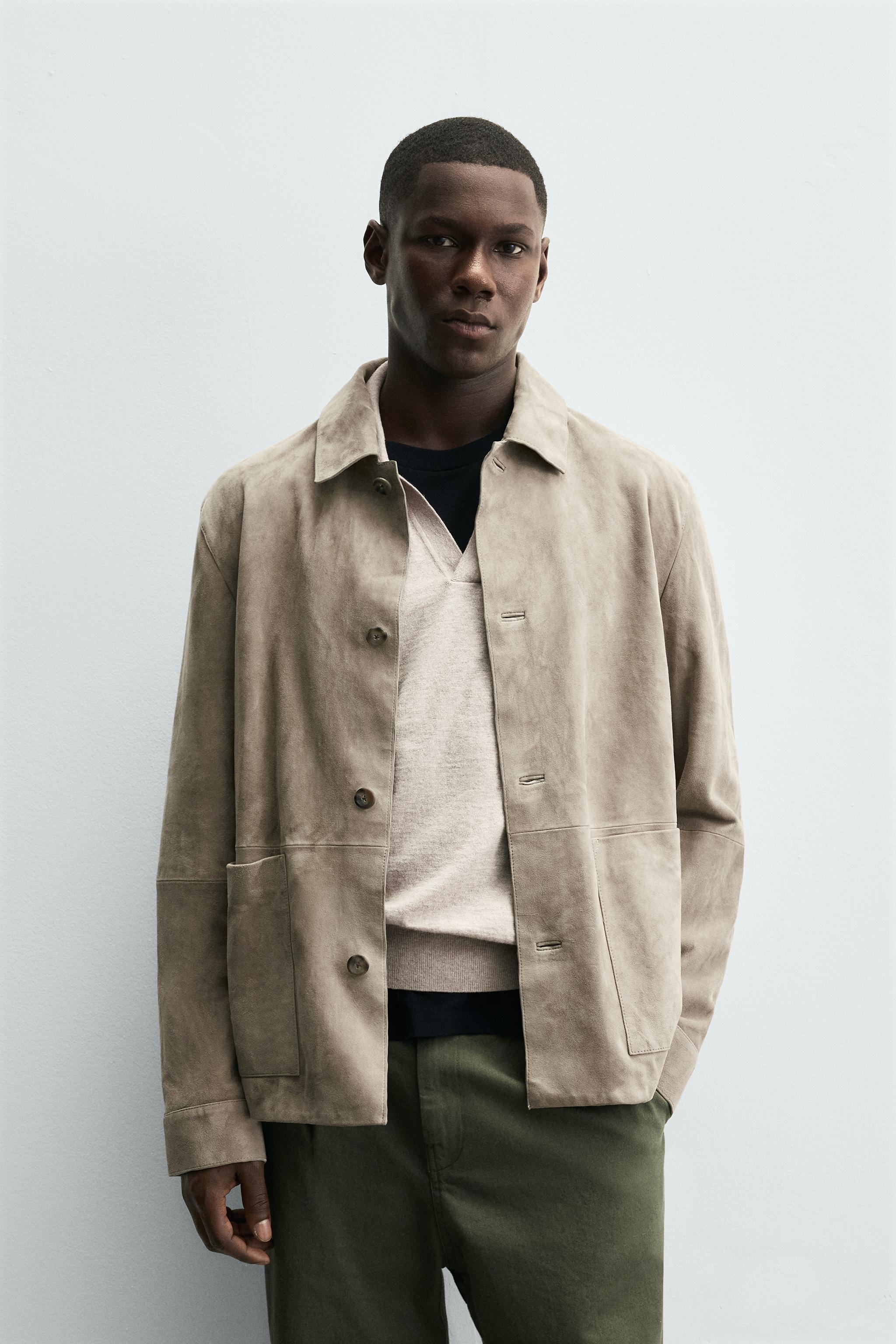 SUEDE LEATHER JACKET