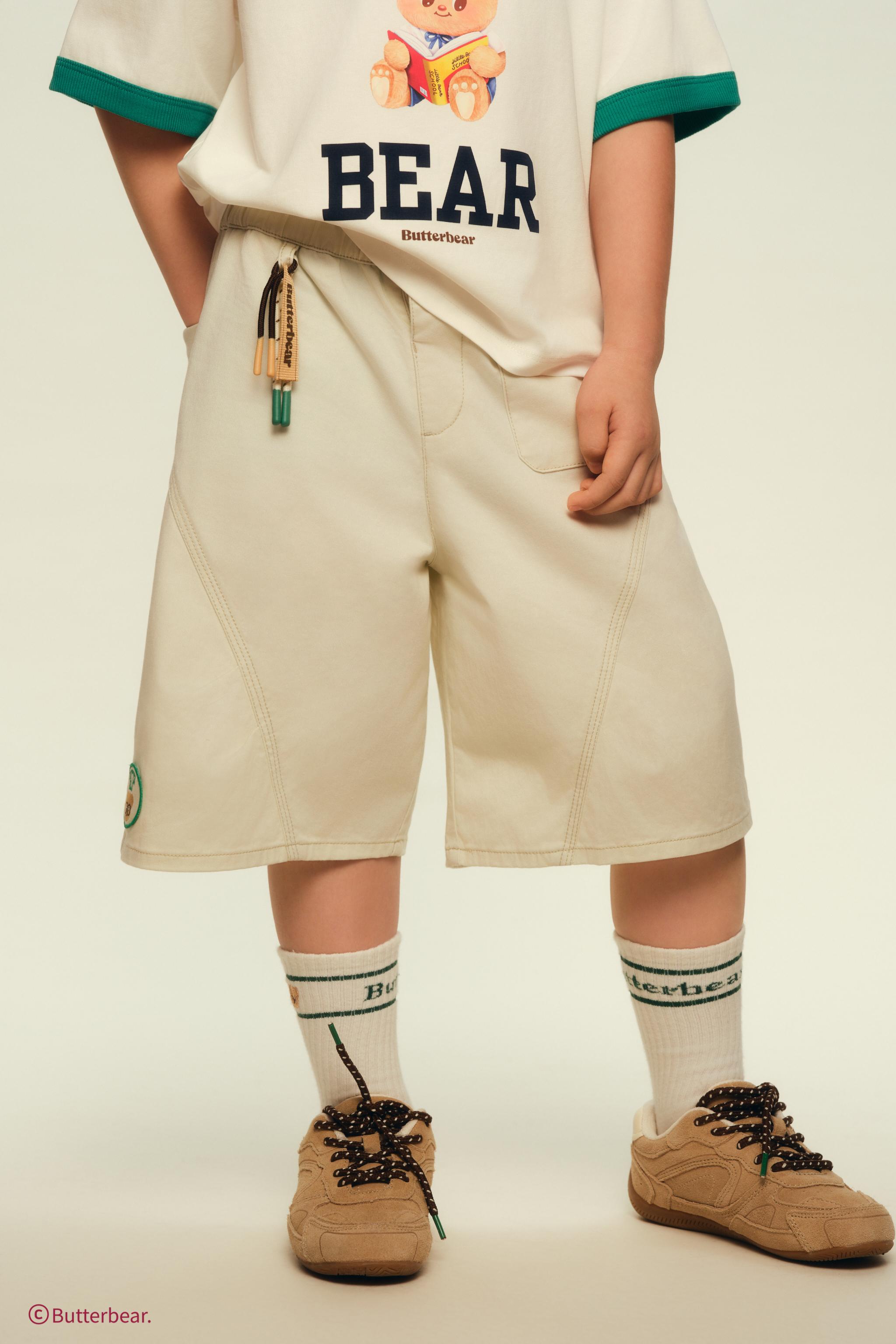 ELASTIC STRAIGHT CHARM BUTTERBEAR © SHORTS