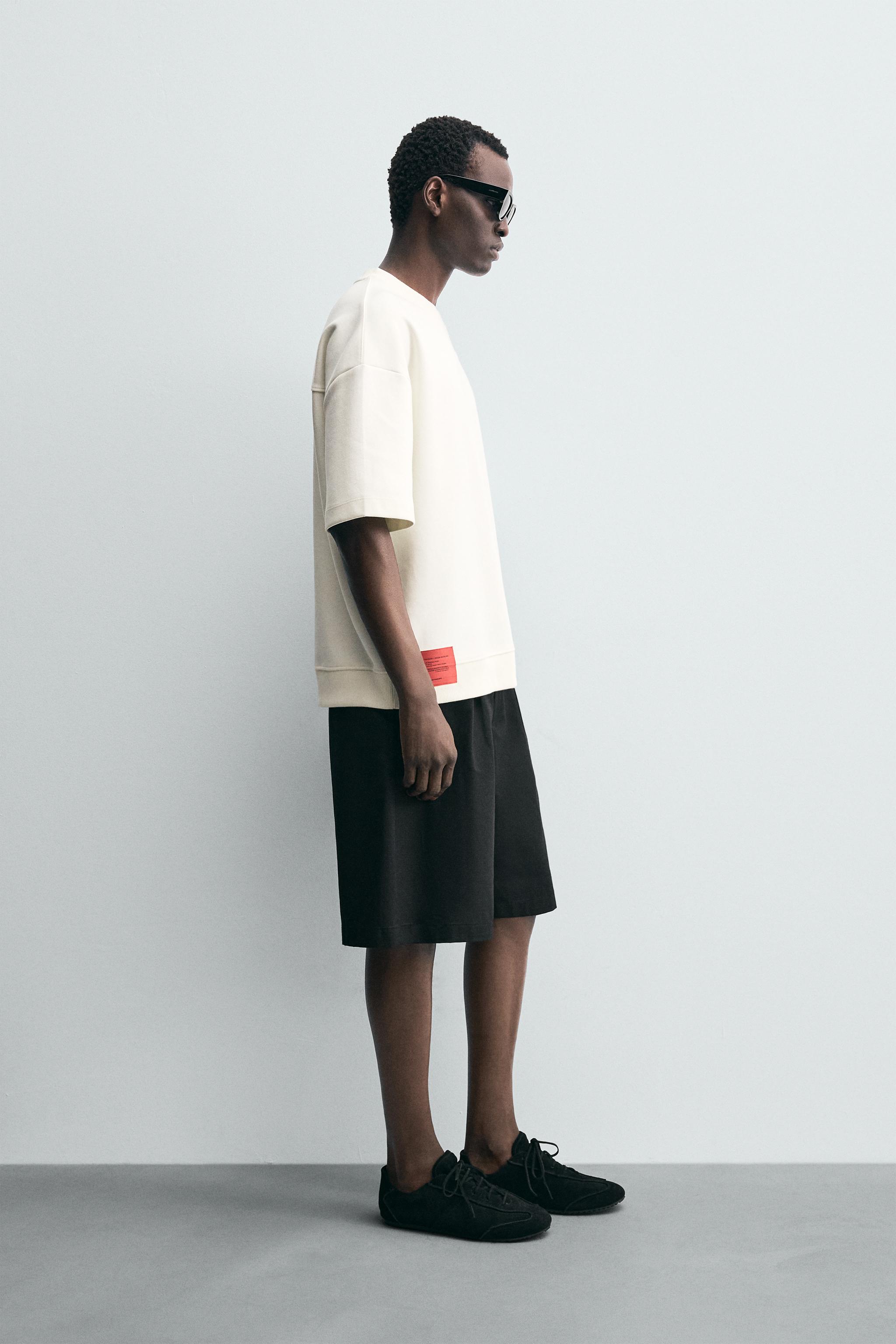 INTERLOCK TECHNICAL LABEL SWEATSHIRT