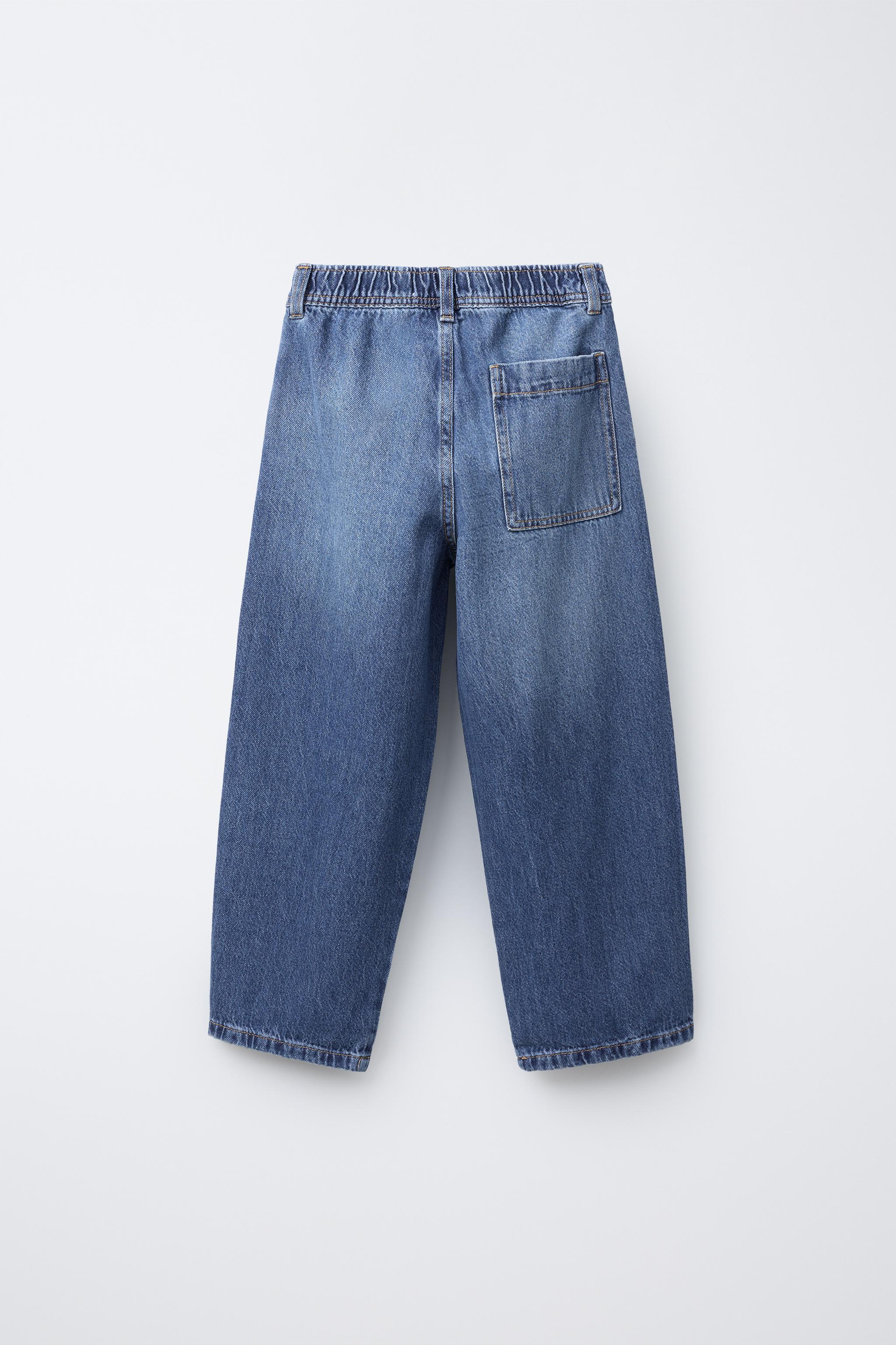 BALLOON ELASTIC JEANS