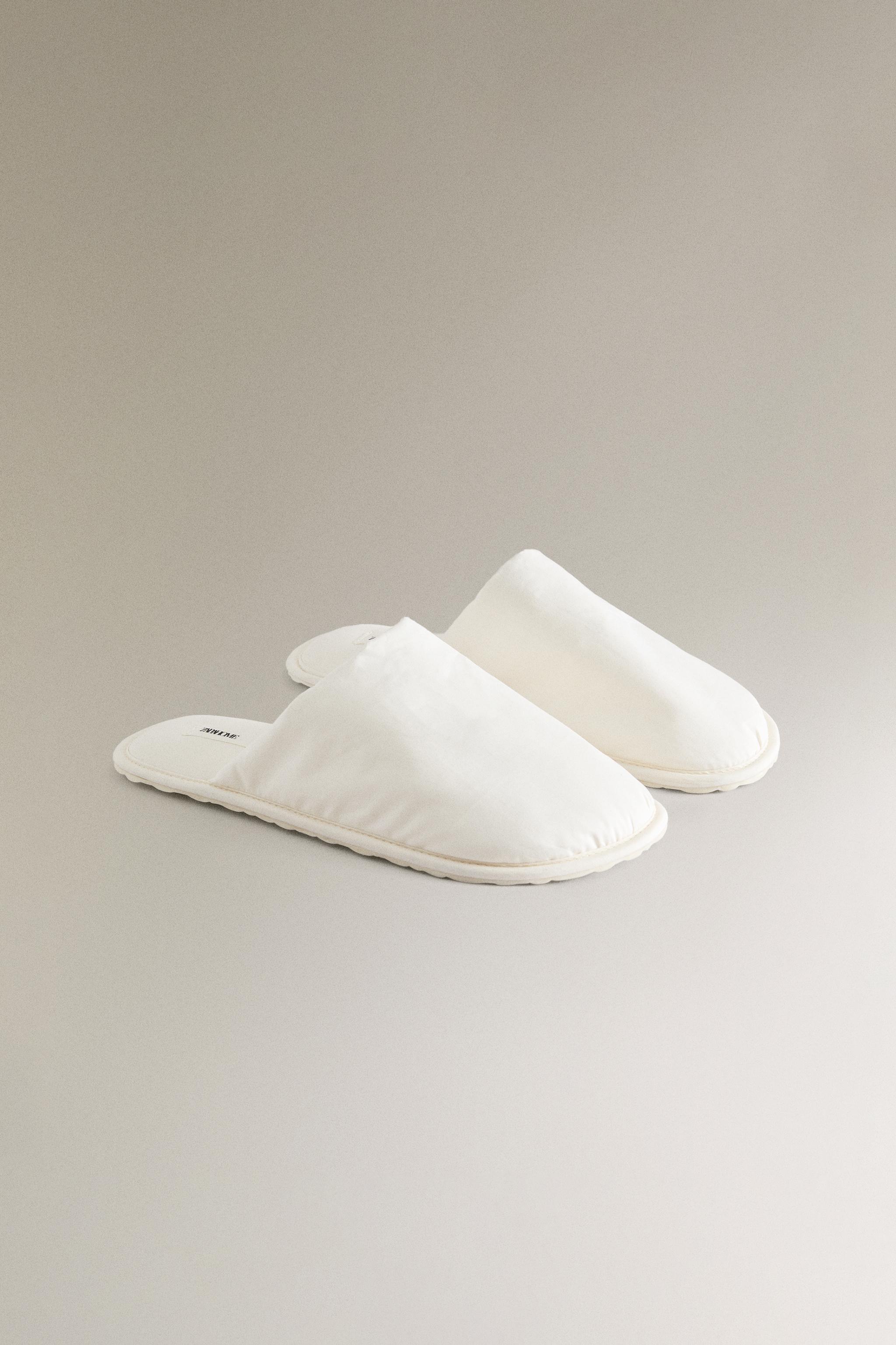 TECHNICAL FABRIC MULE SLIPPERS