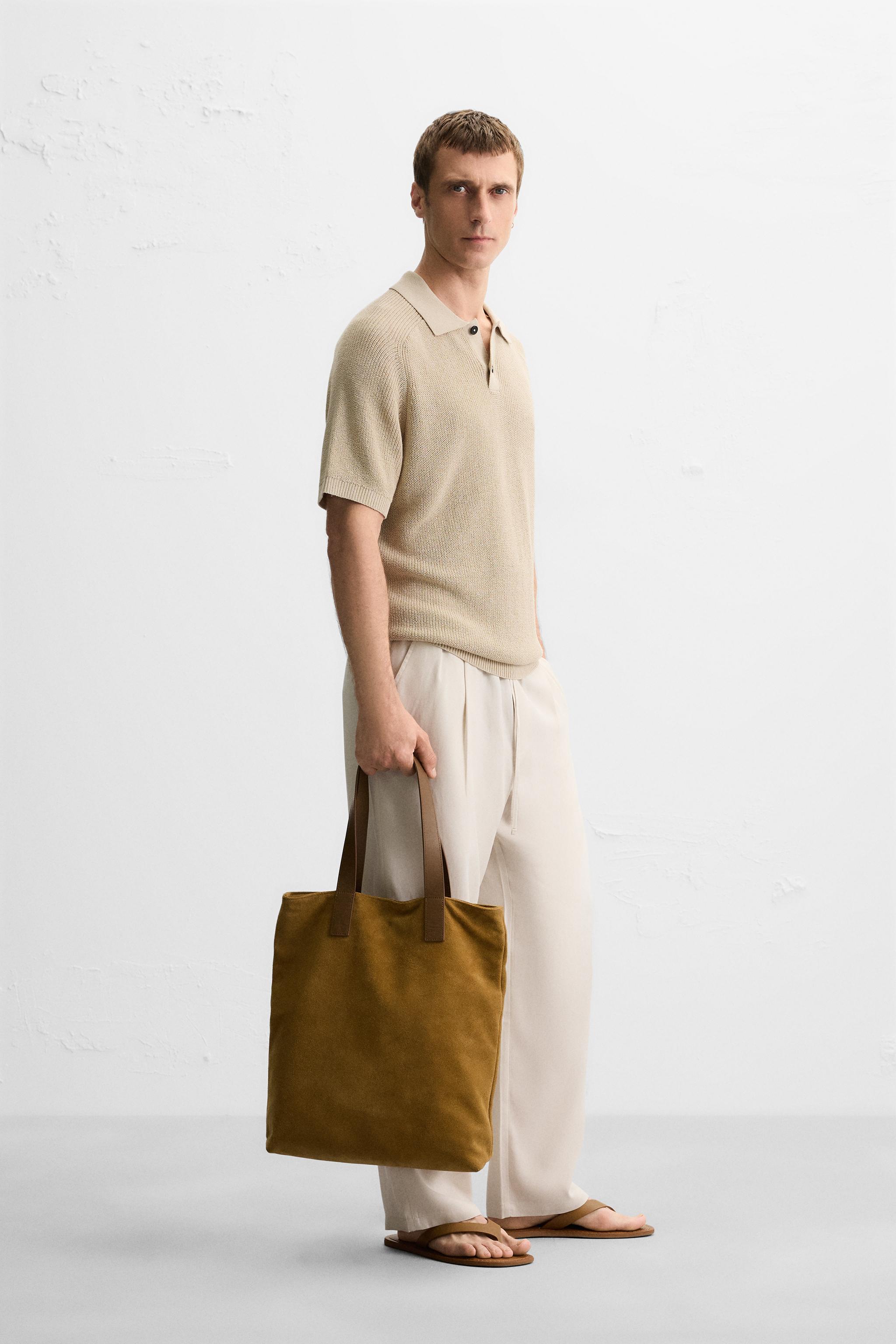 TEXTURED KNIT POLO SHIRT