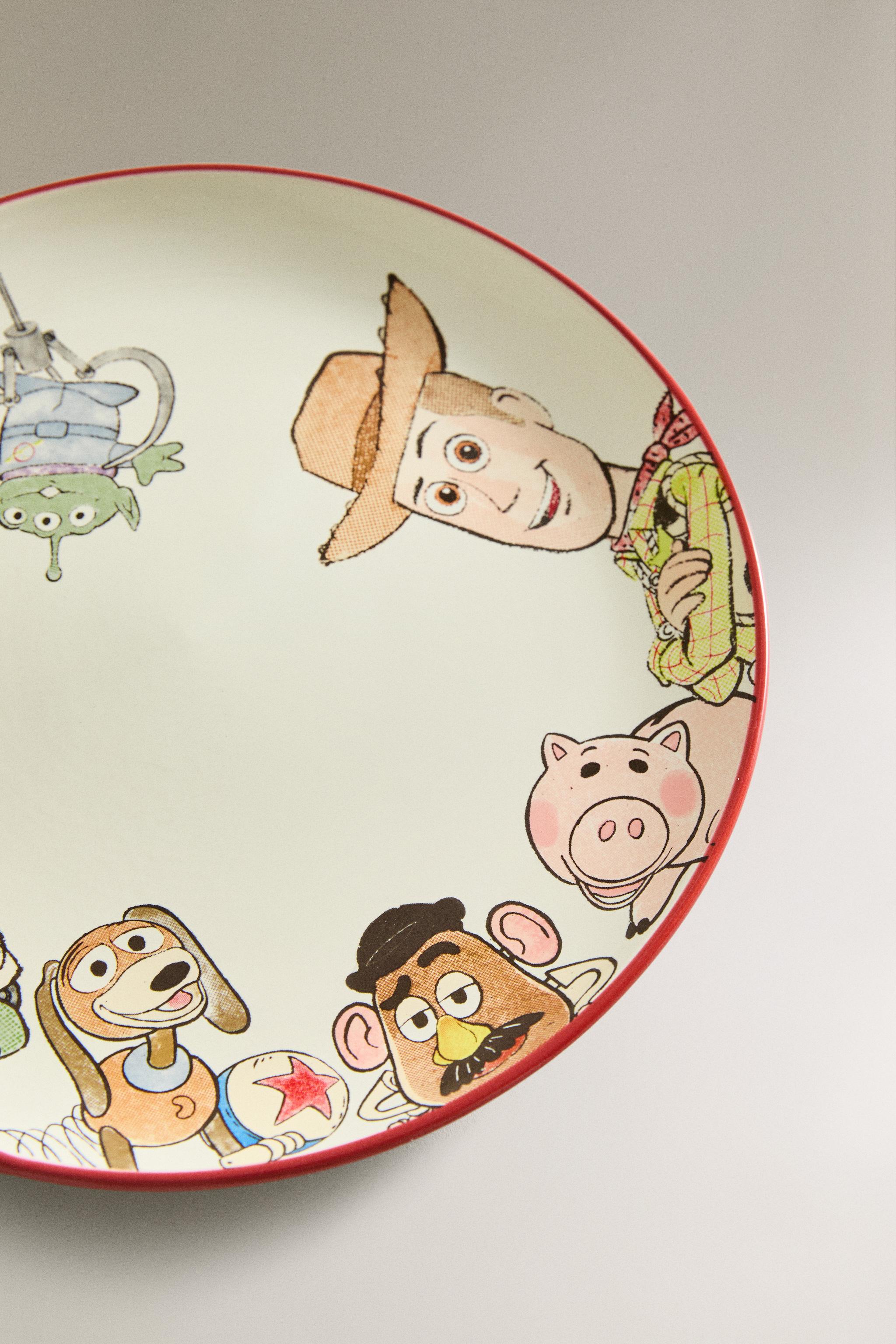 CHILDREN'S CERAMIC PLATE TOY STORY ©DISNEY/PIXAR