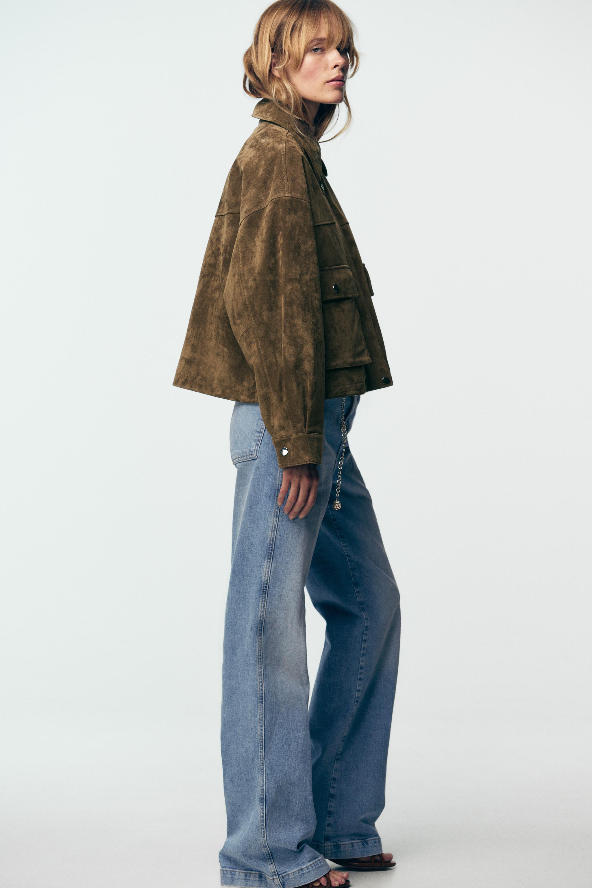 100% LEATHER BOMBER JACKET