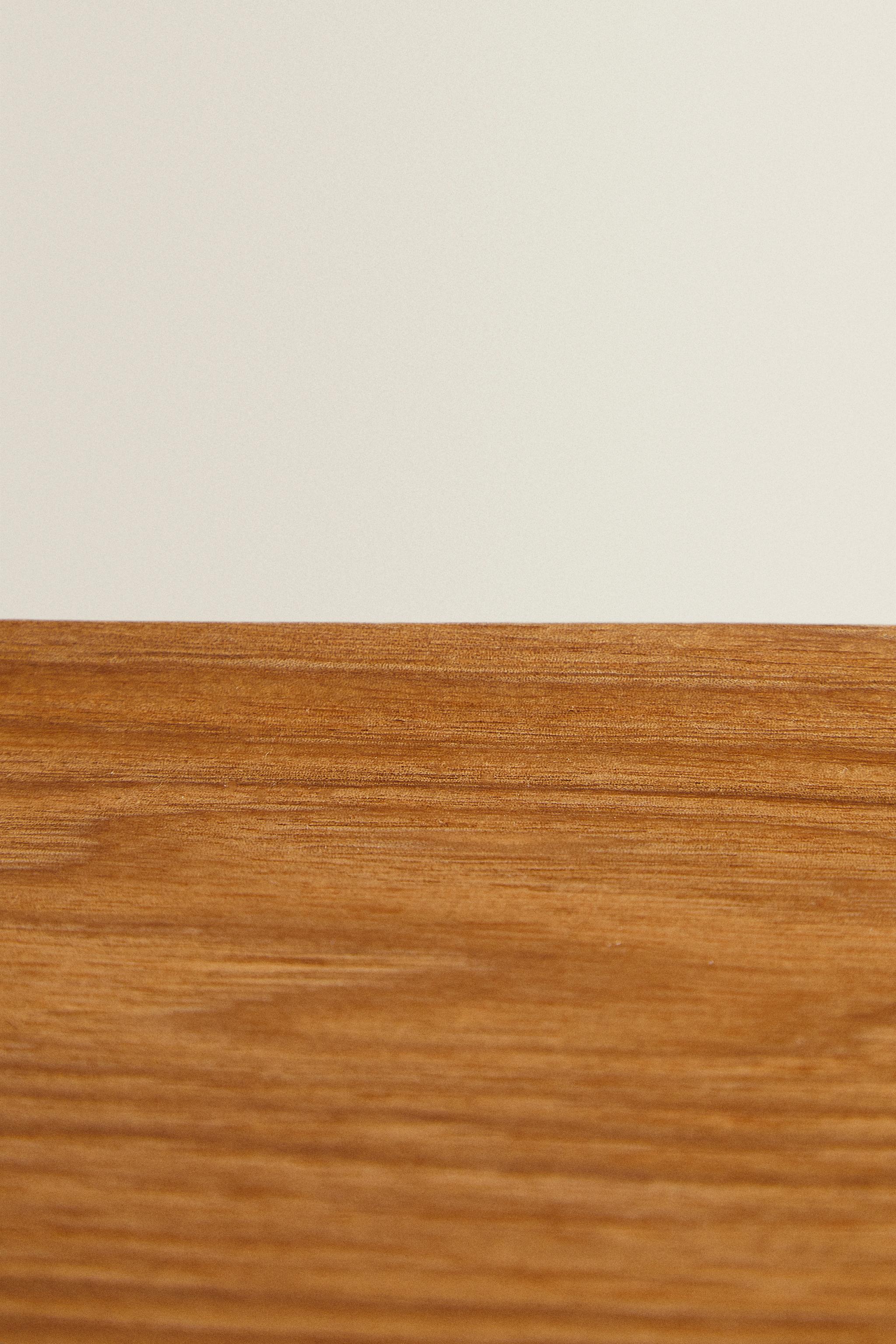 RECTANGULAR NON-SLIP WOODEN TRAY