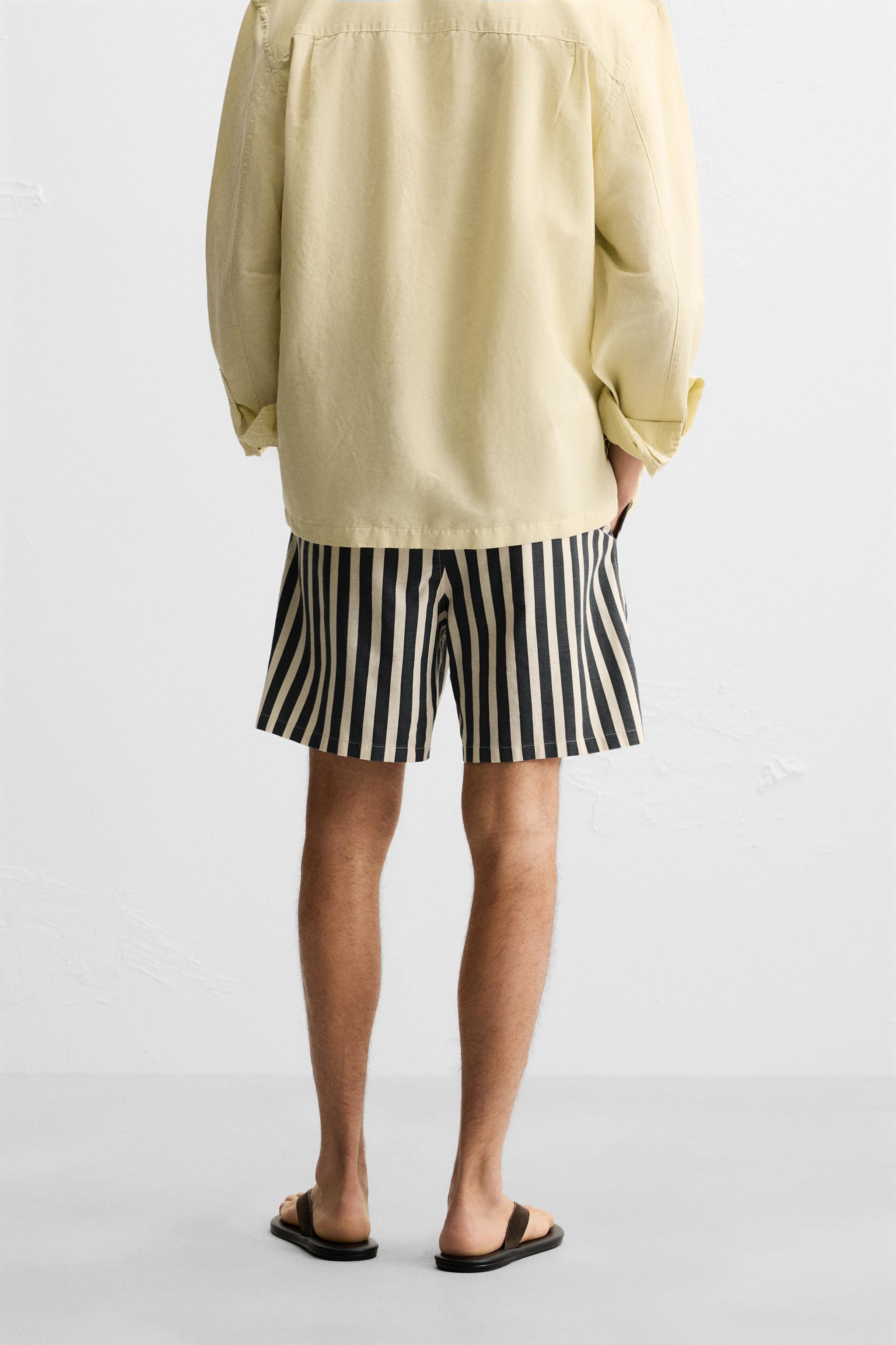 JACQUARD TEXTURED SHORTS