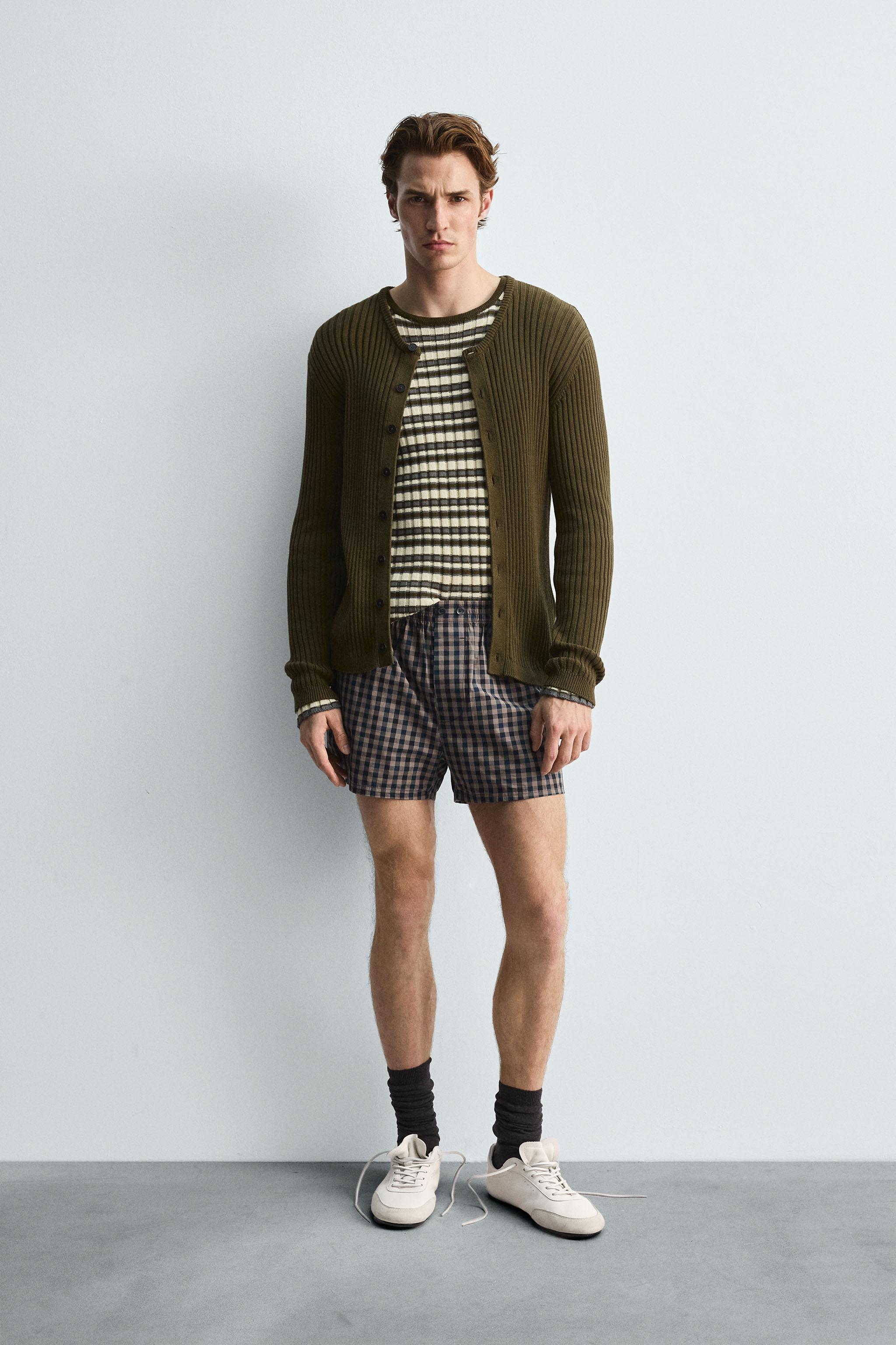 LIMITED EDITION CHECKERED POPLIN BOXERS