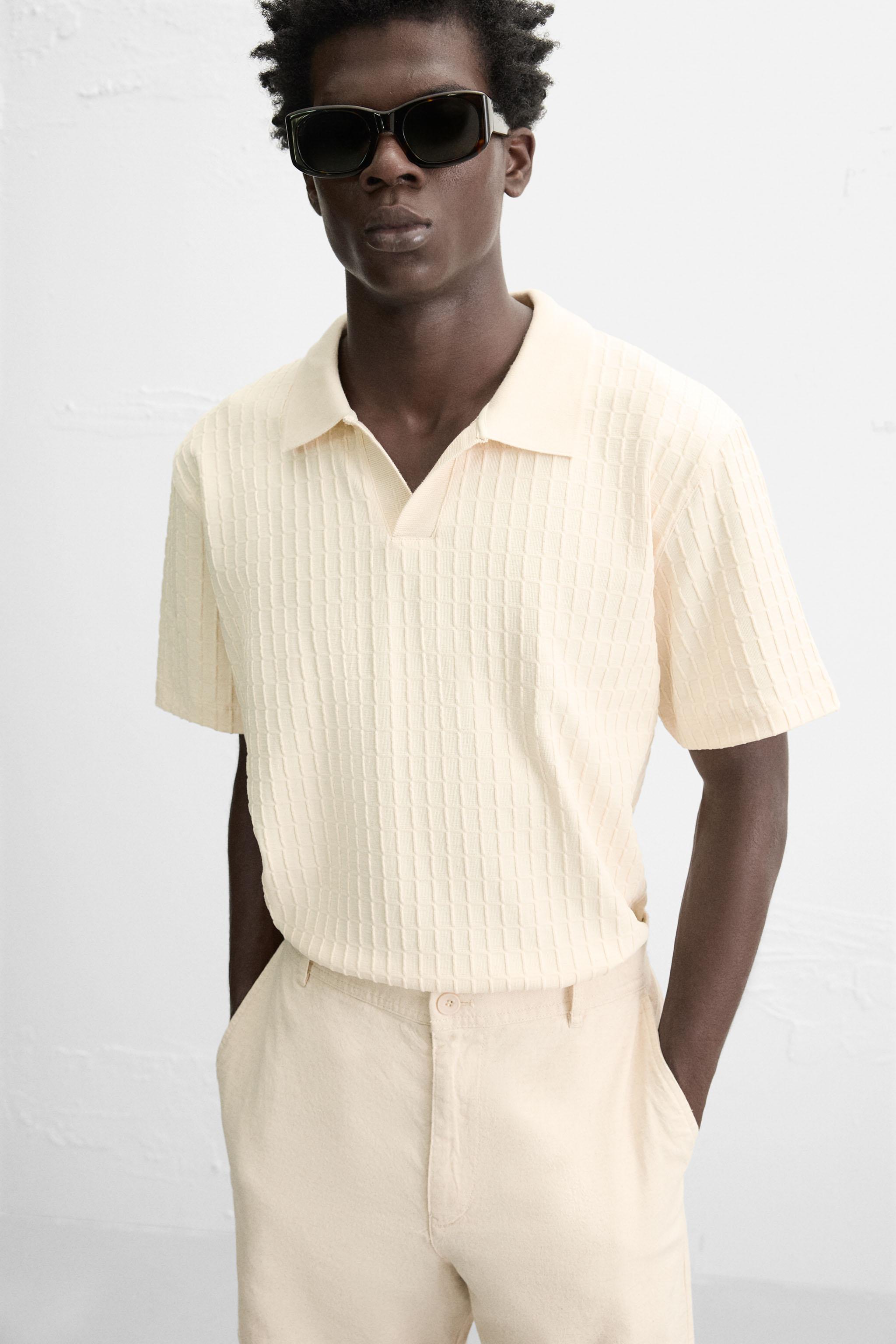 TEXTURED POLO
