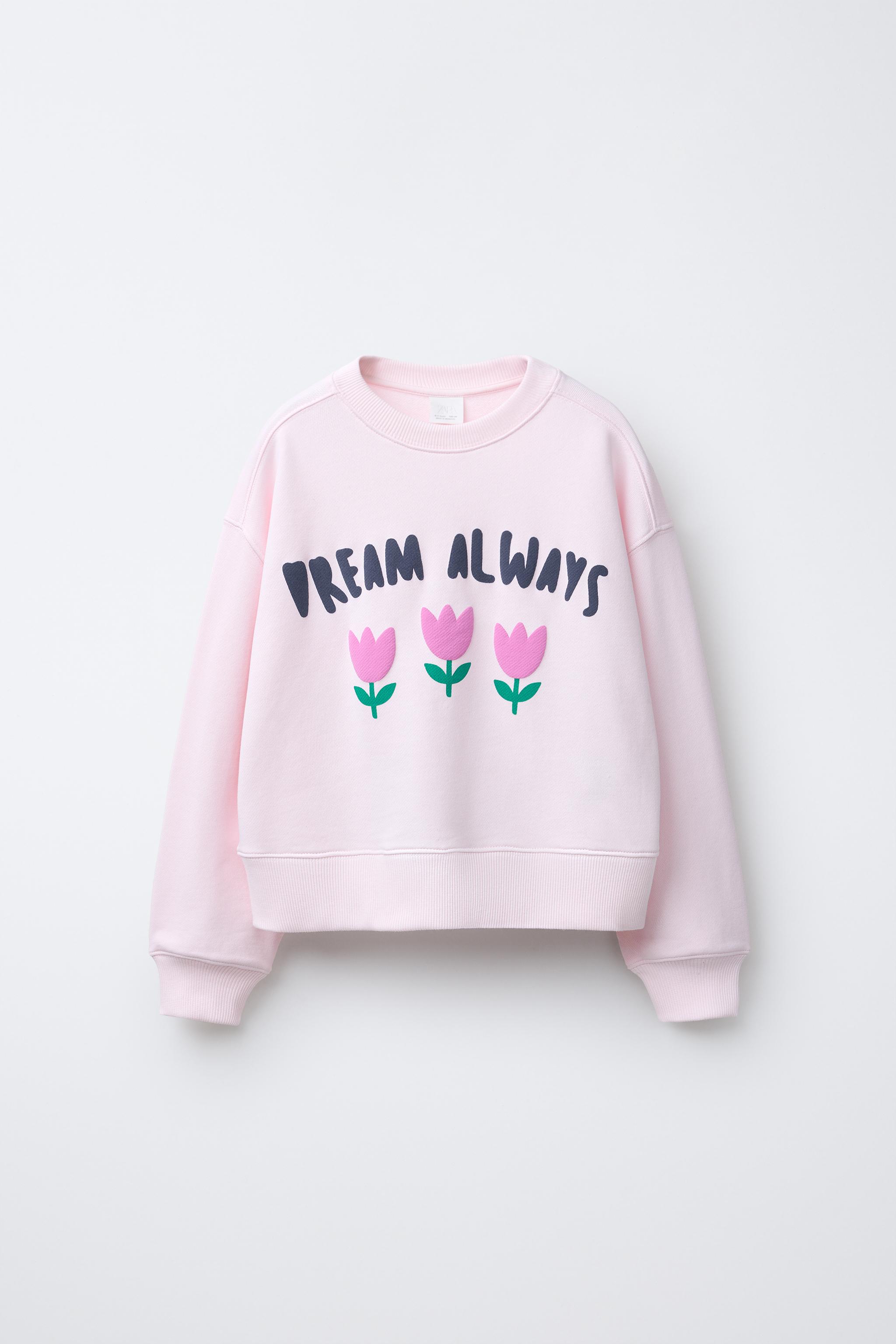 TULIP PRINT SWEATSHIRT