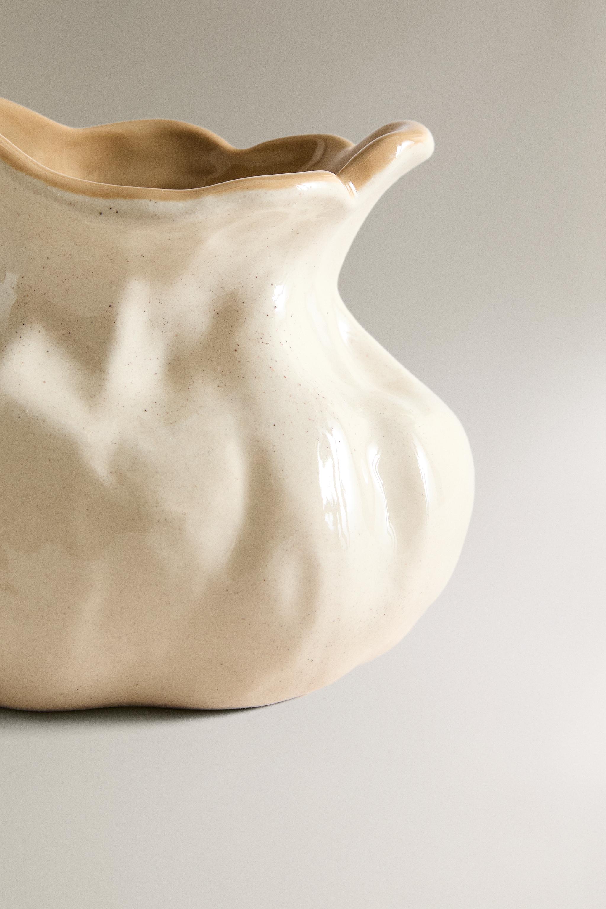 ARTICHOKE CERAMIC VASE