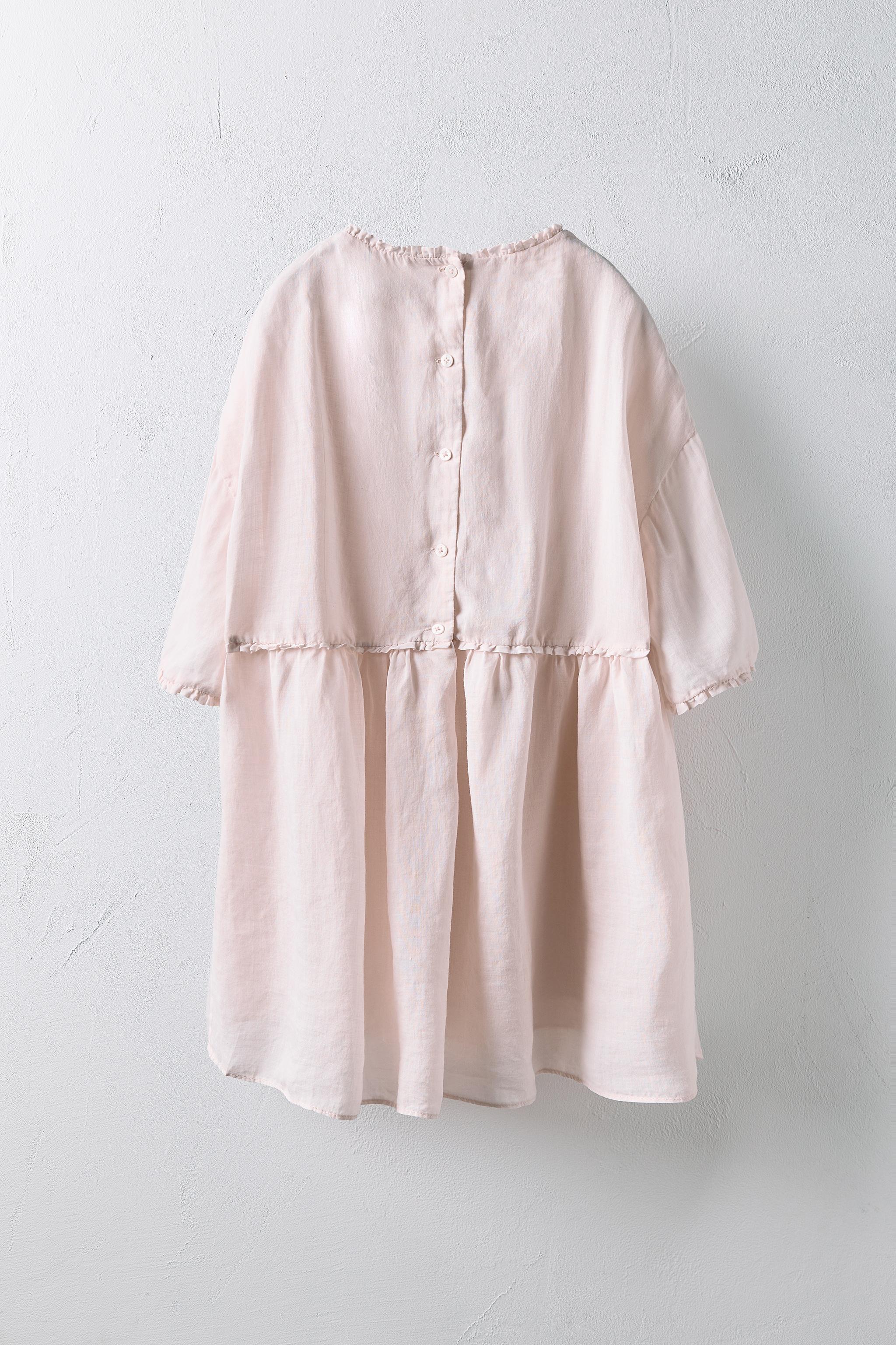 6-10 YEARS/ 100% RAMIE LIMITED EDITION DRESS