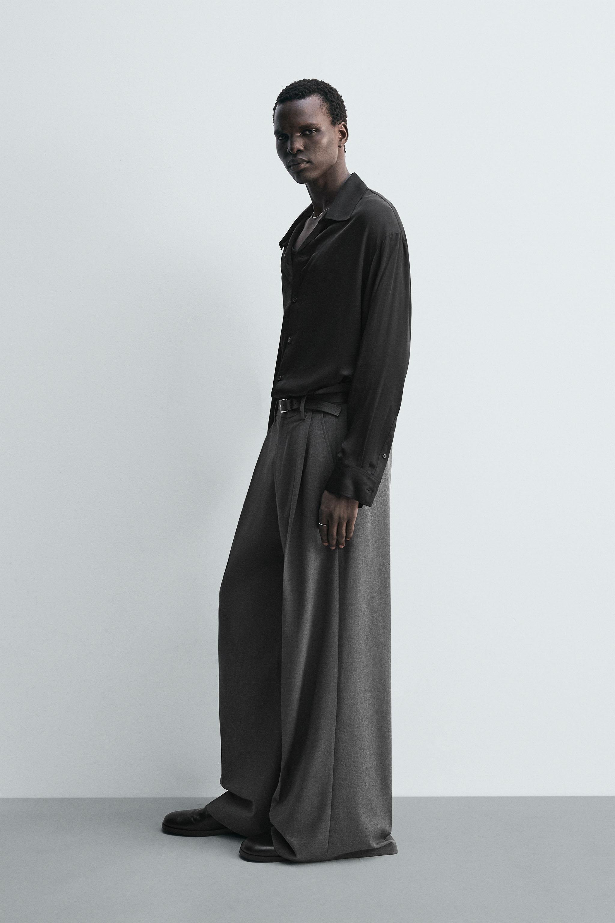 RELAXED FIT FLOWY SHIRT