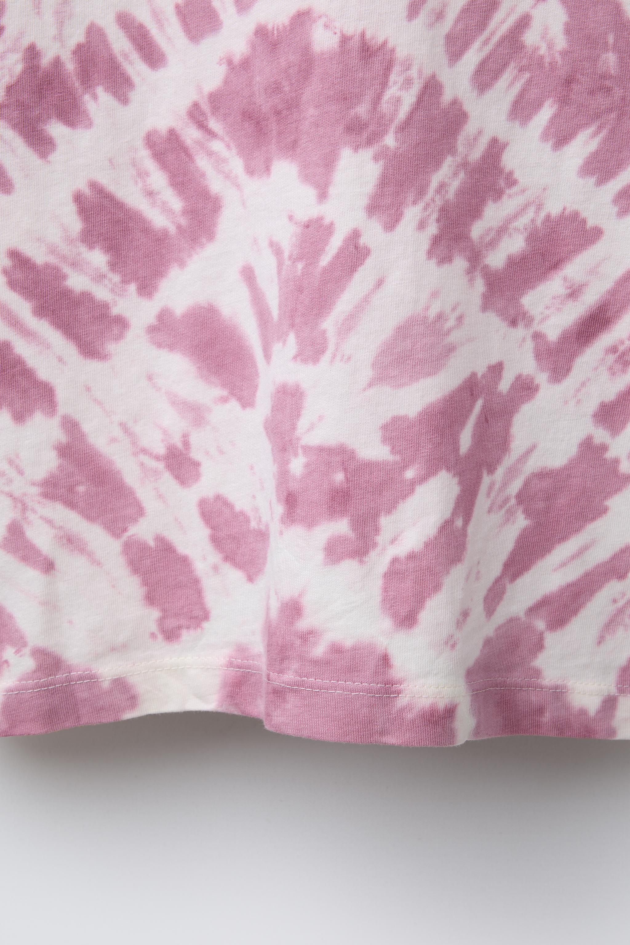 TIE-DYE PRINT T-SHIRT