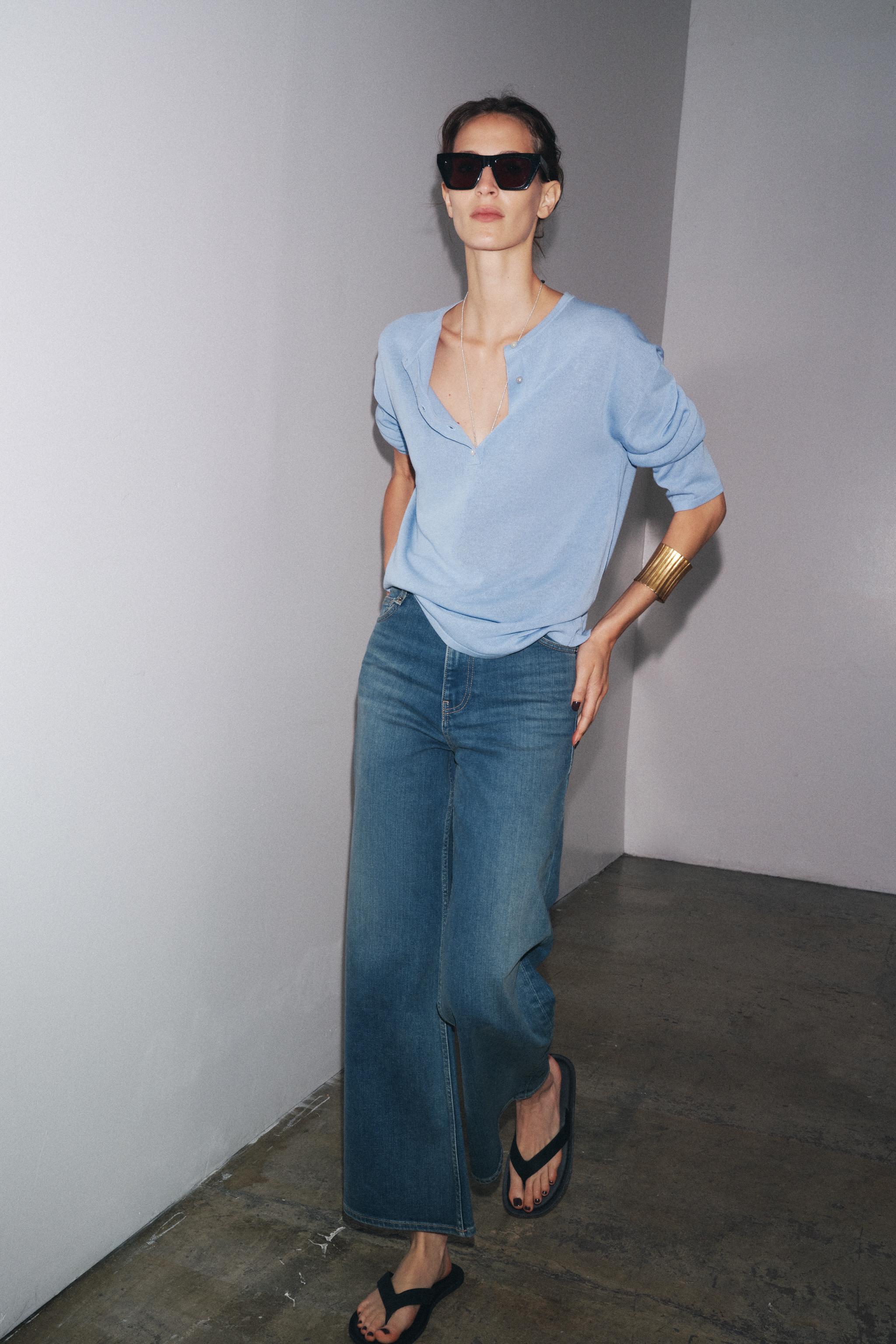 OVERSIZED BASIC KNIT SWEATER