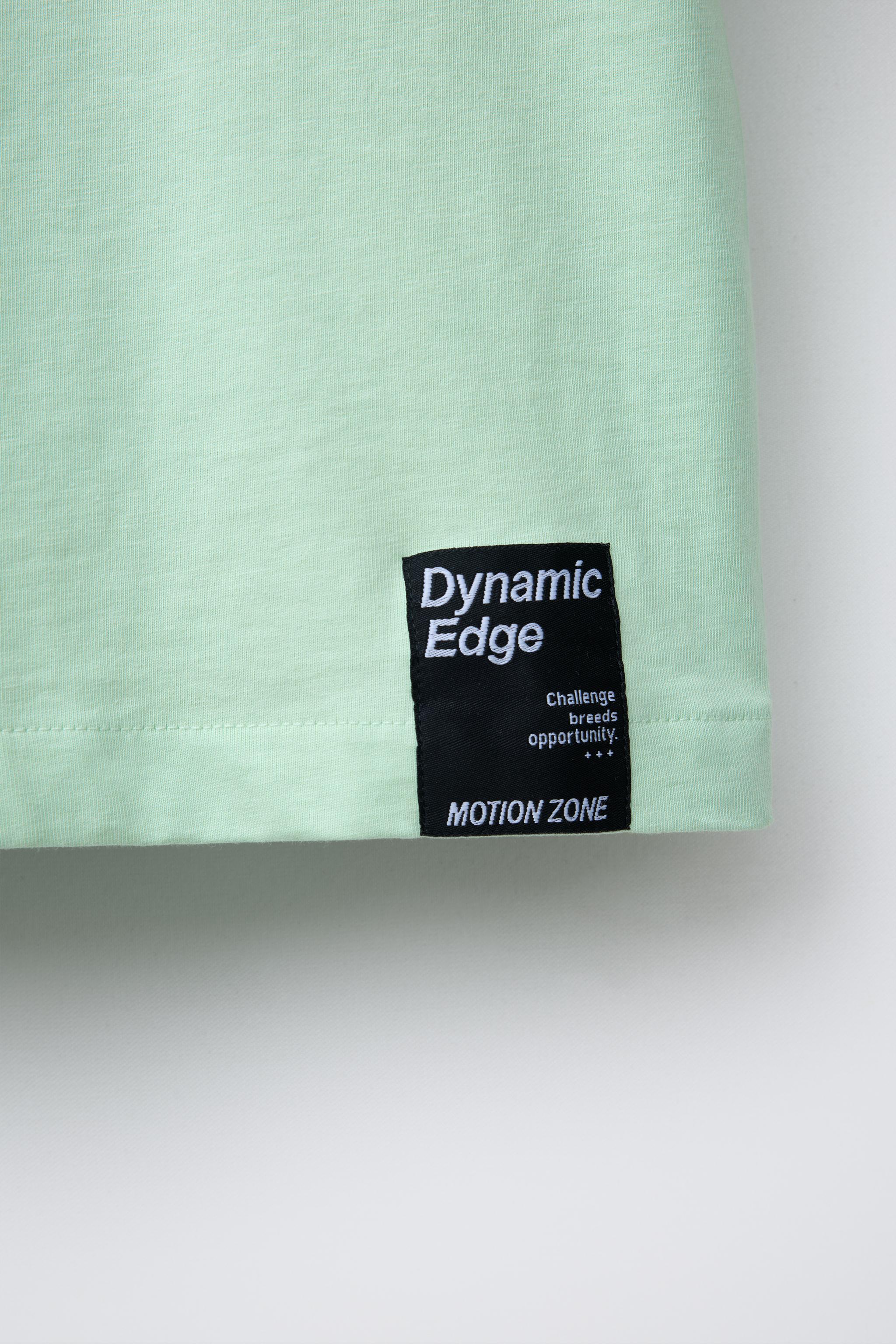 SPORTY TEXT LABEL T-SHIRT