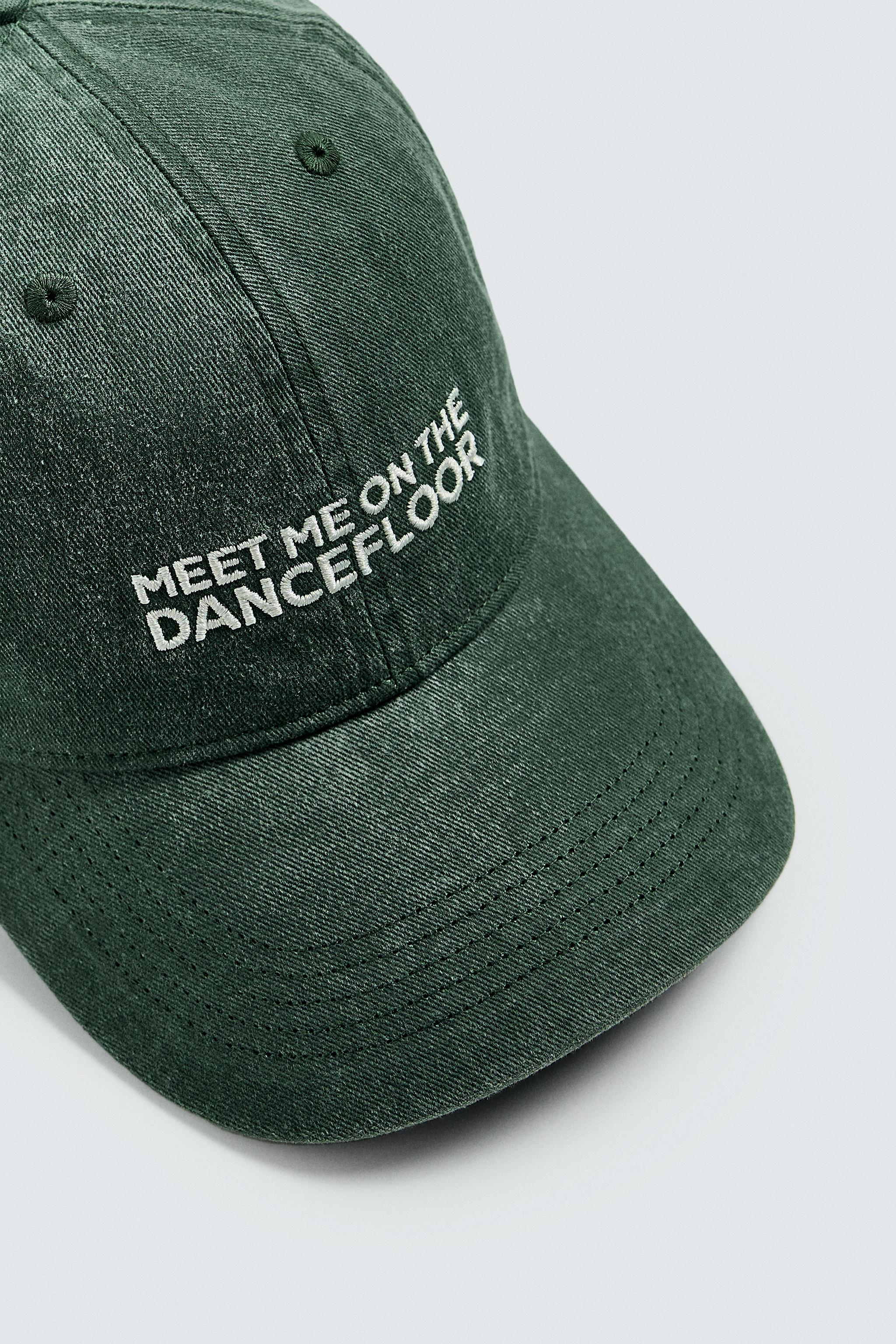 EMBROIDERED WASHED CAP