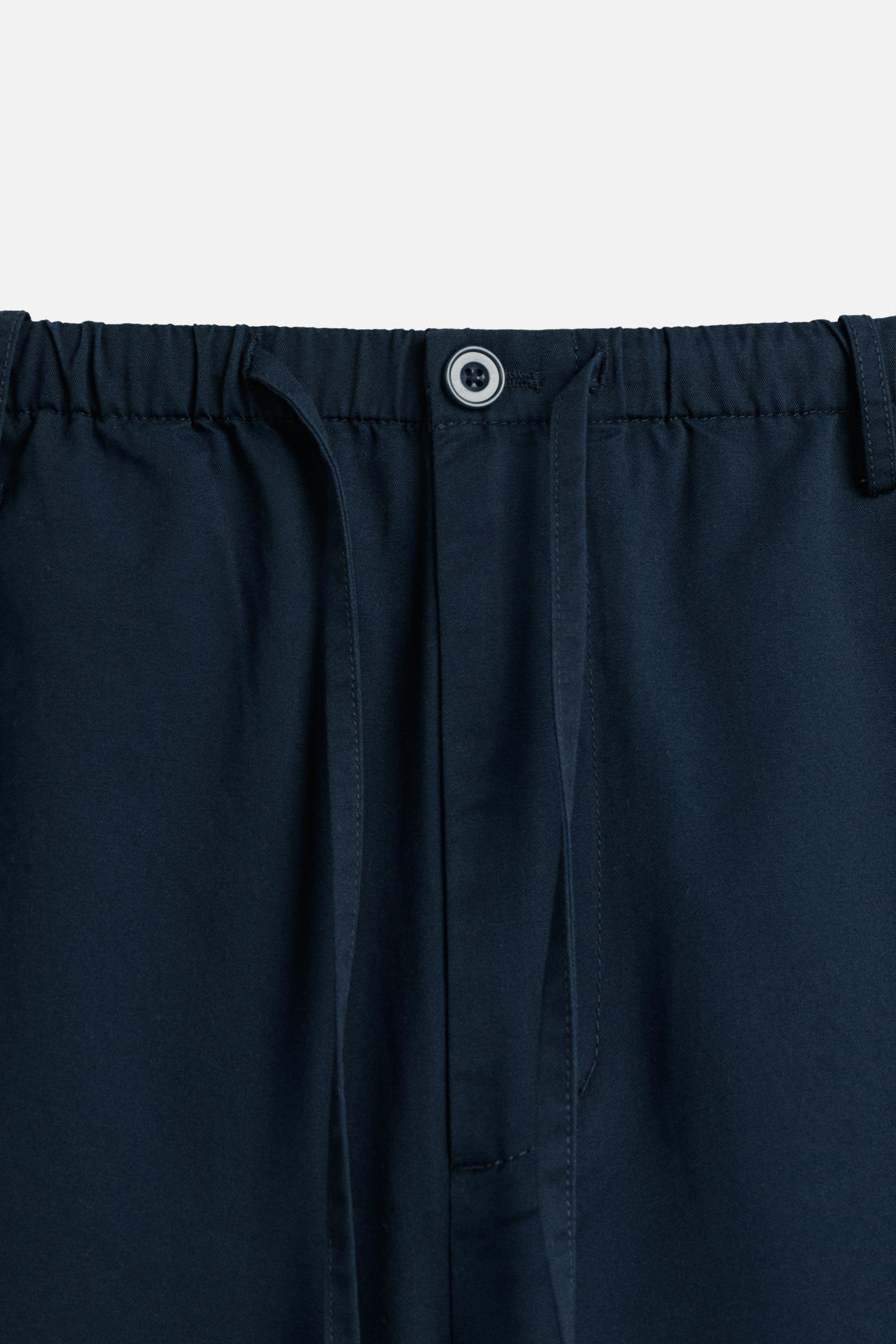 RELAXED STRAIGHT FIT PANTS