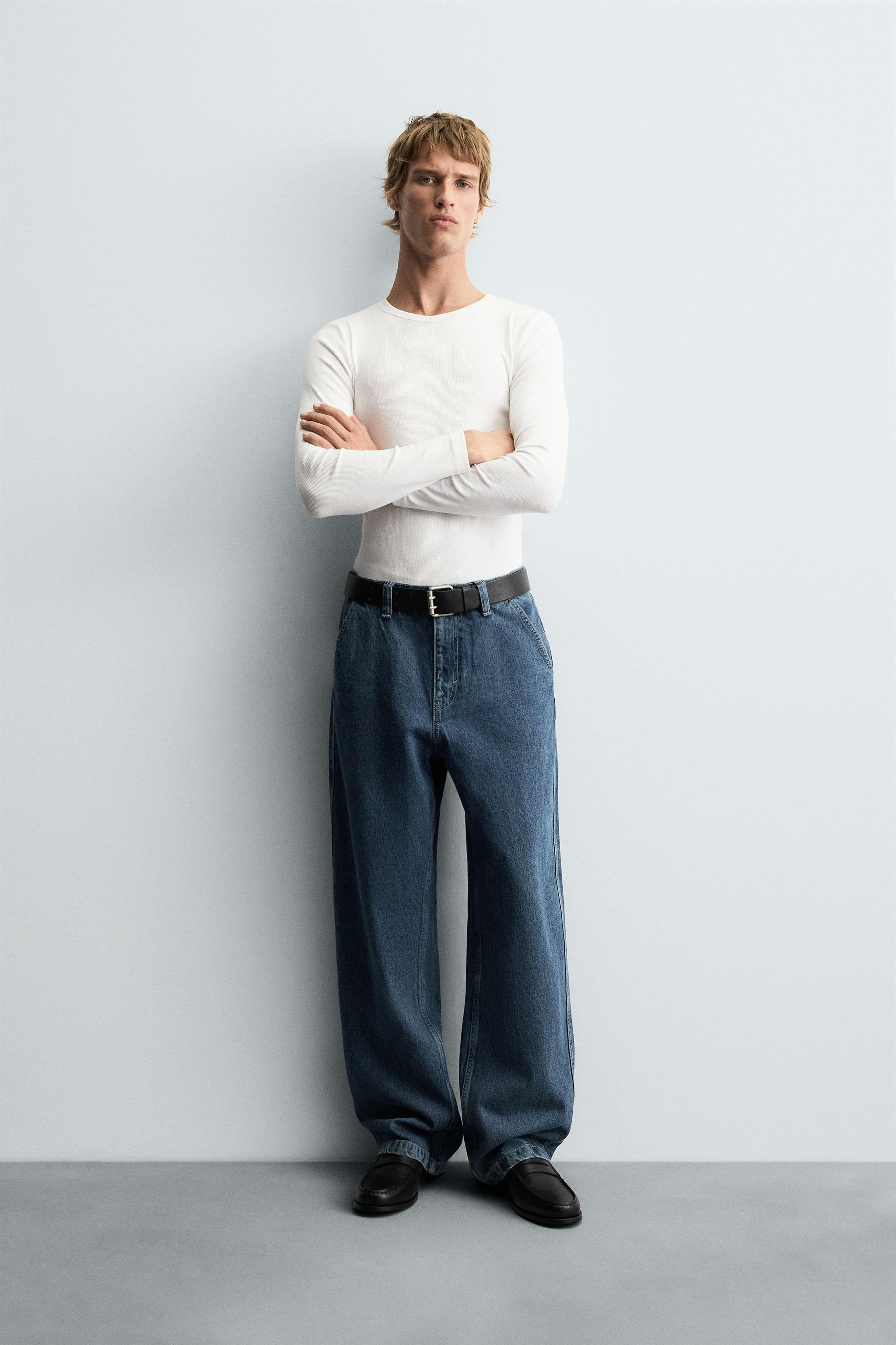 DENIM CHINO PANTS