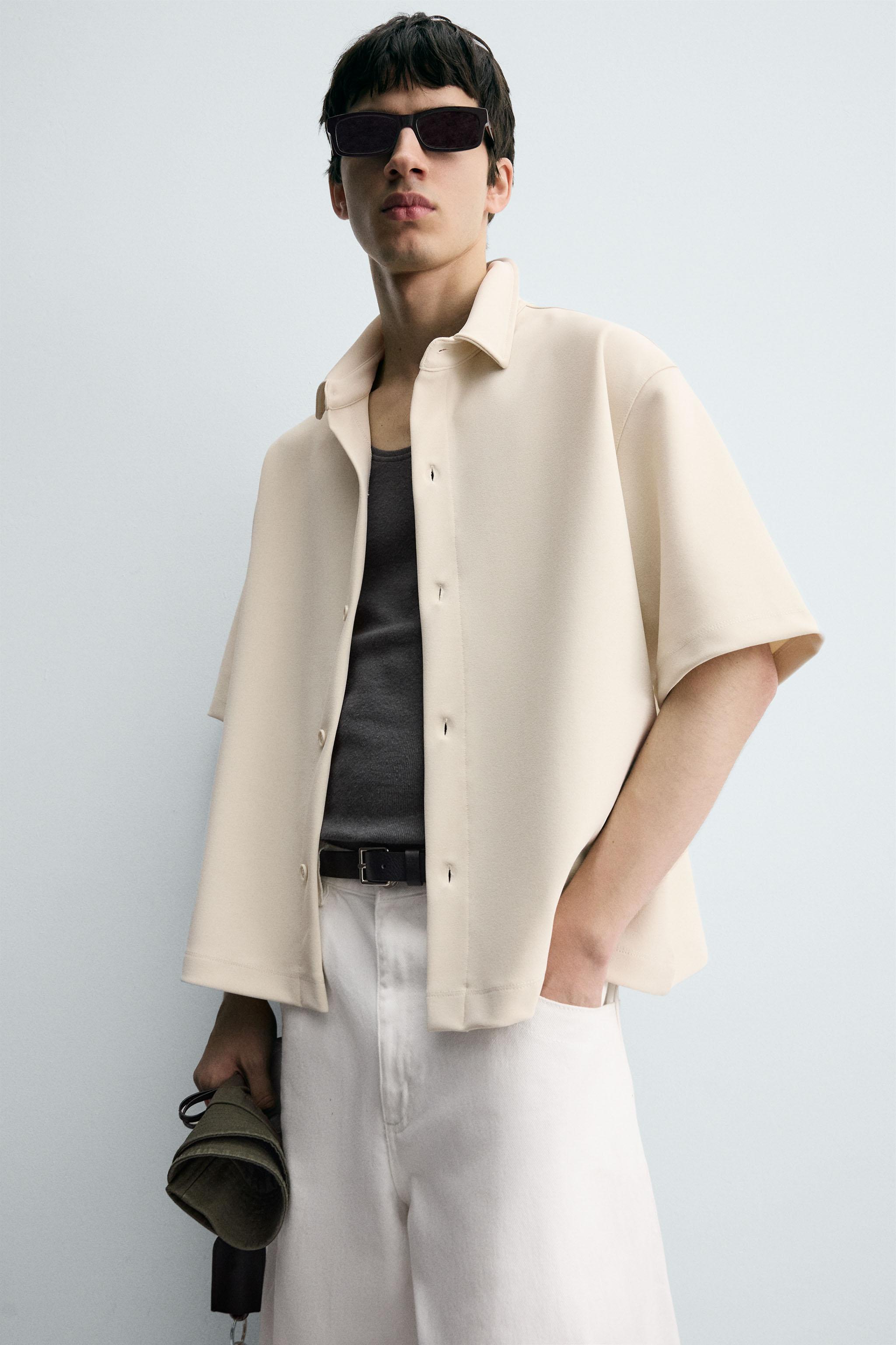 INTERLOCK TEXTURED SHIRT