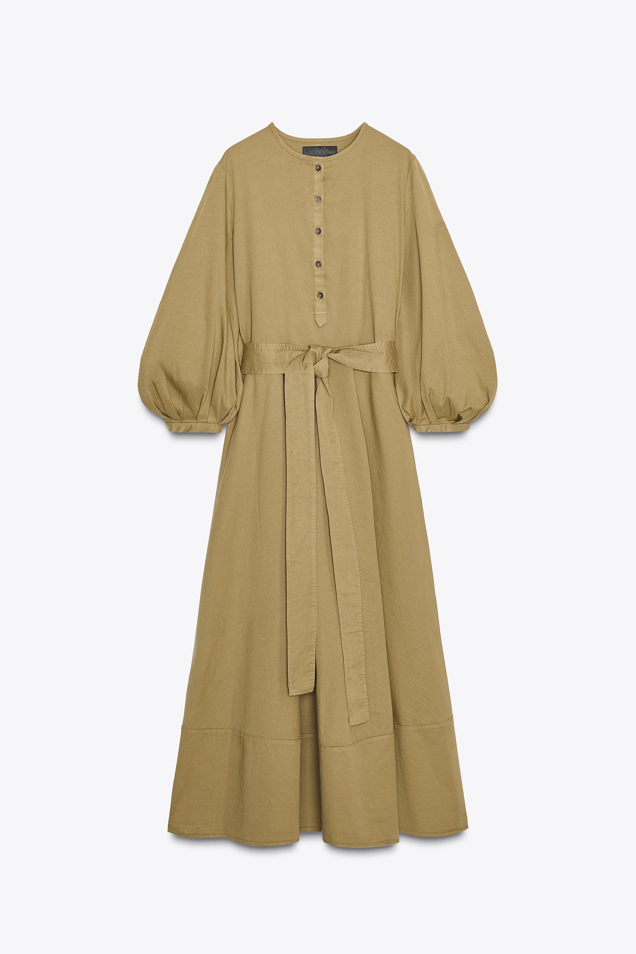 ZW COLLECTION BELTED SHIRT DRESS