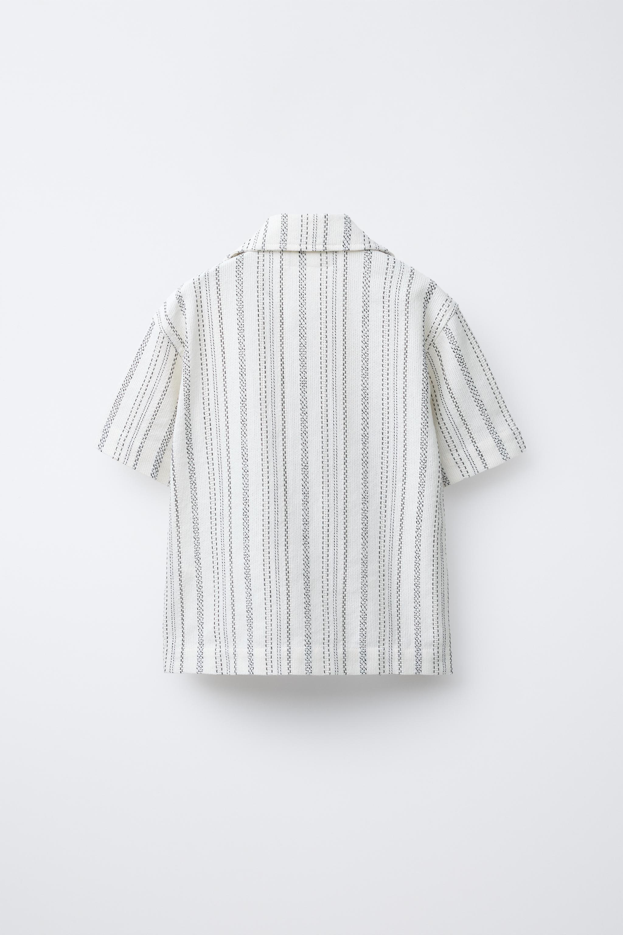RUSTIC STRIPED BOWLING SHIRT