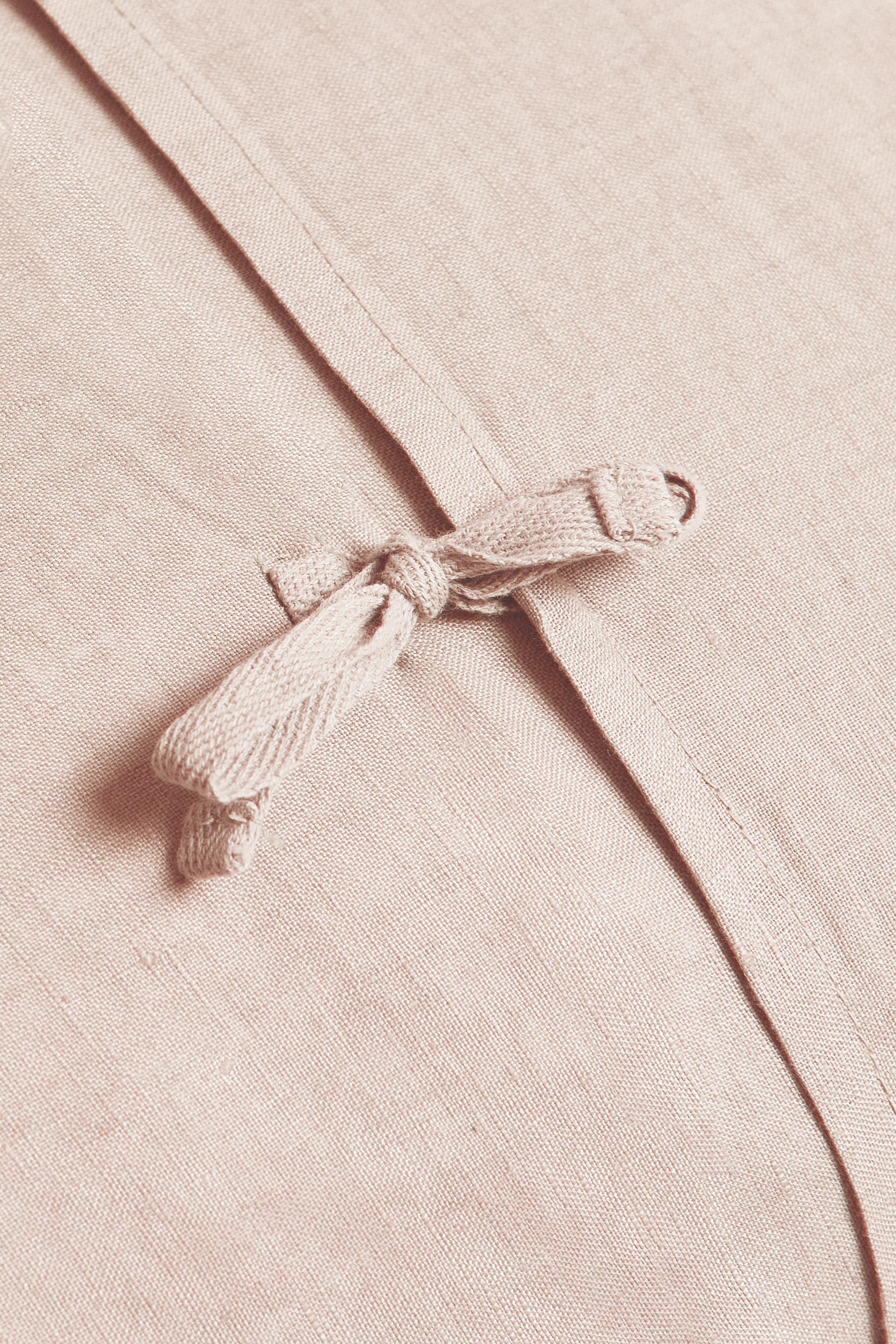 XXL LINEN THROW PILLOW COVER