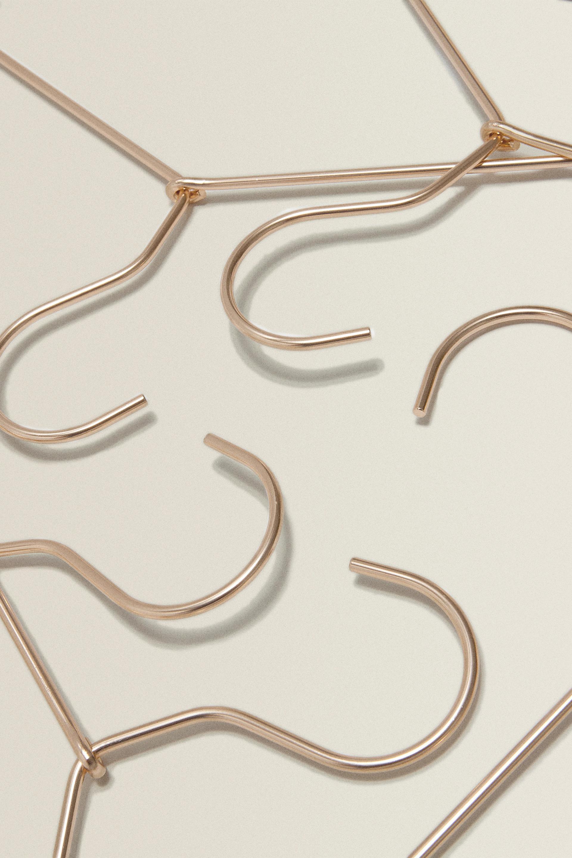 METAL HANGER (SET OF 5)