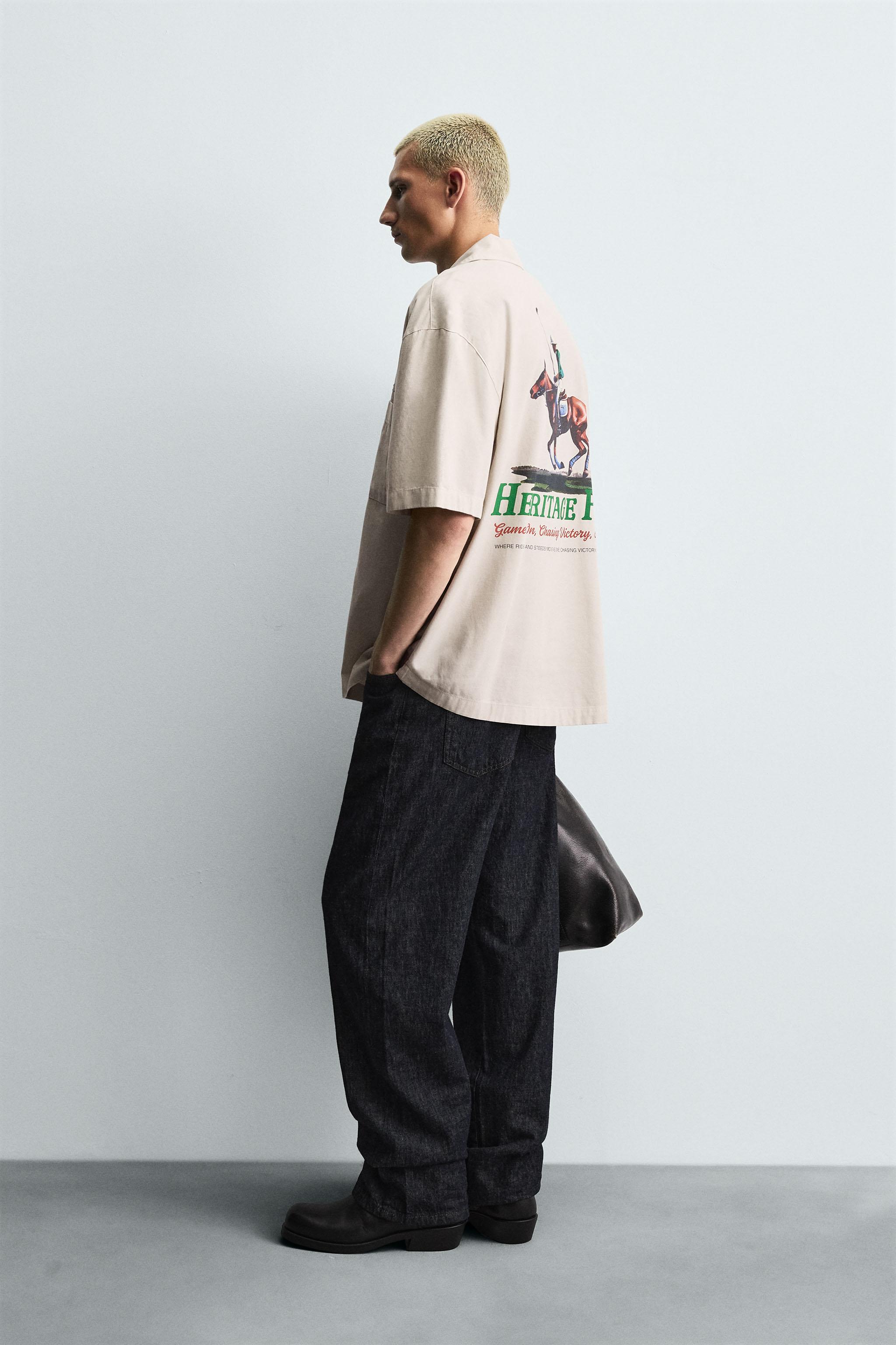 LYOCELL - COTTON PRINT SHIRT