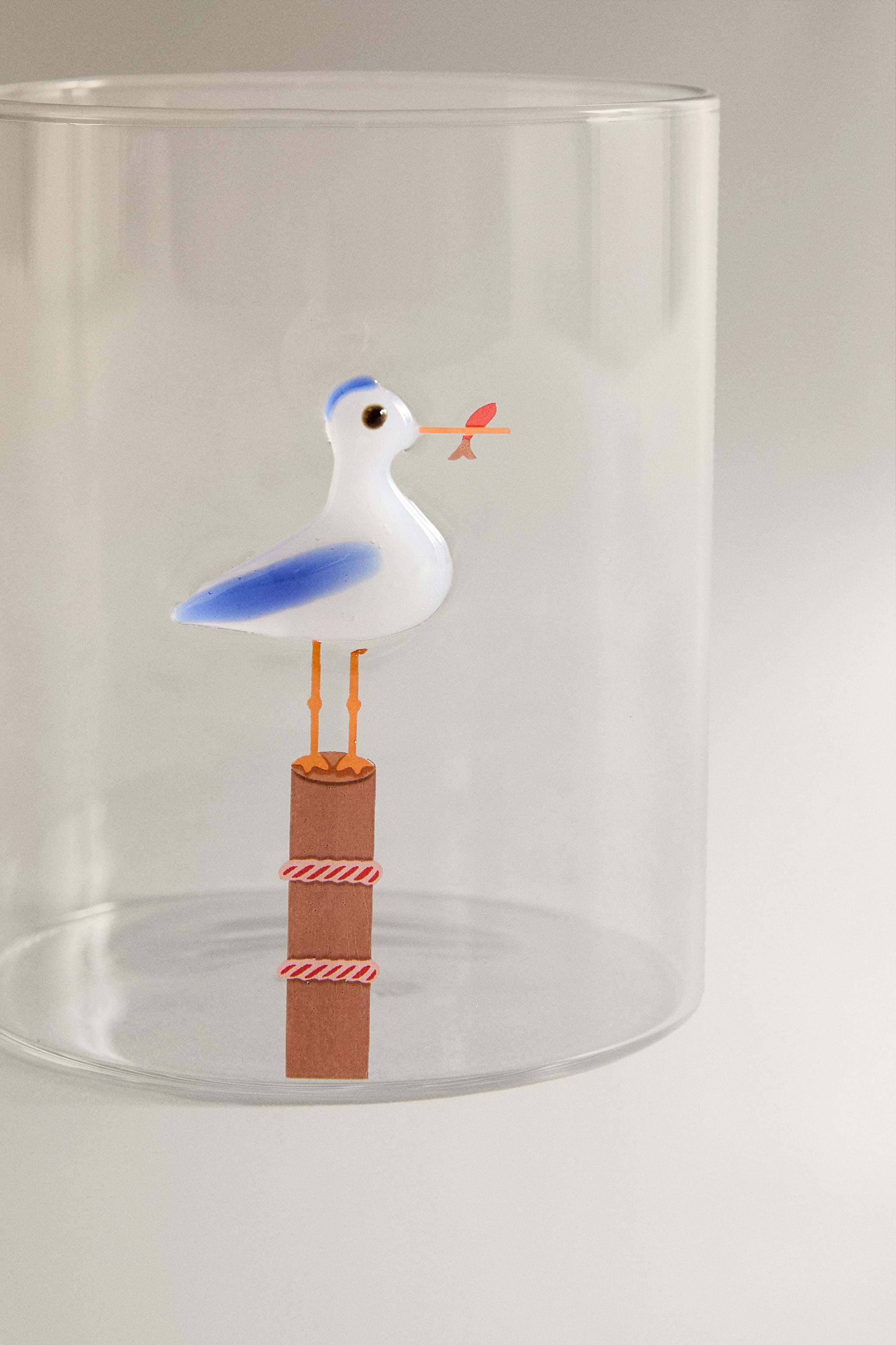 BOROSILICATE GLASS TUMBLER WITH ANIMAL