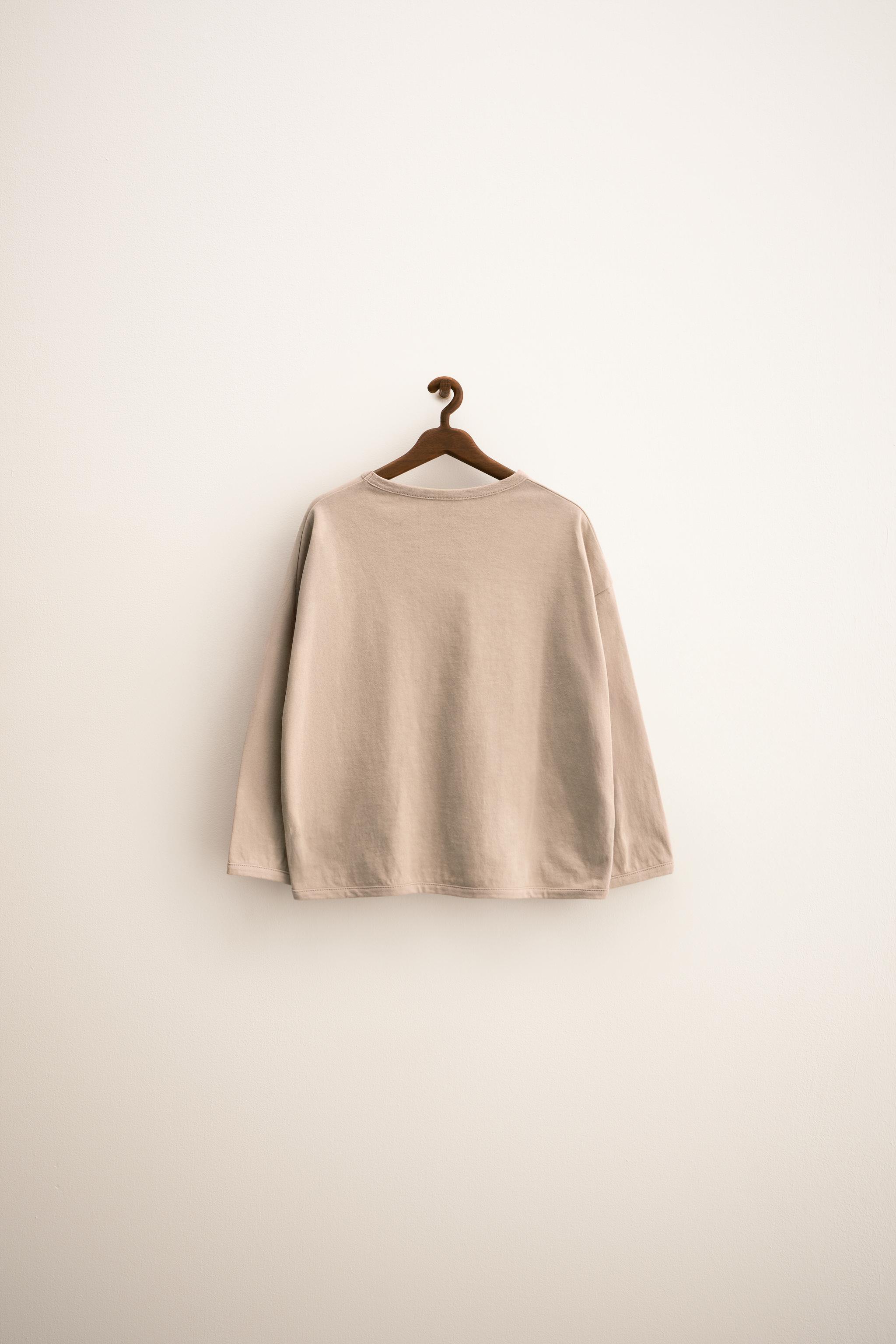 ZARA TIMELESS - PLAIN T-SHIRT WITH PIPING