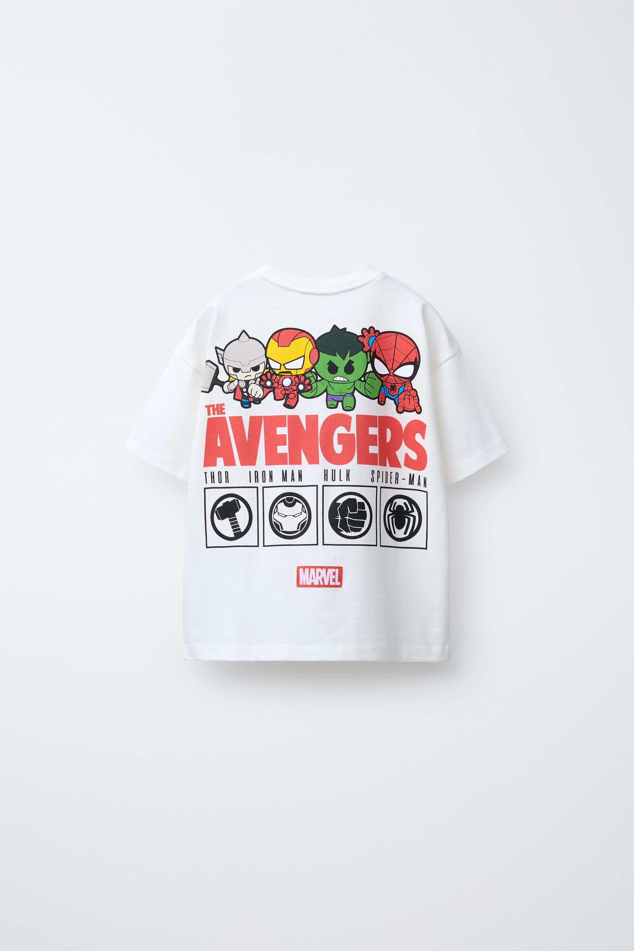 THE AVENGERS © MARVEL EMBOSSED T-SHIRT
