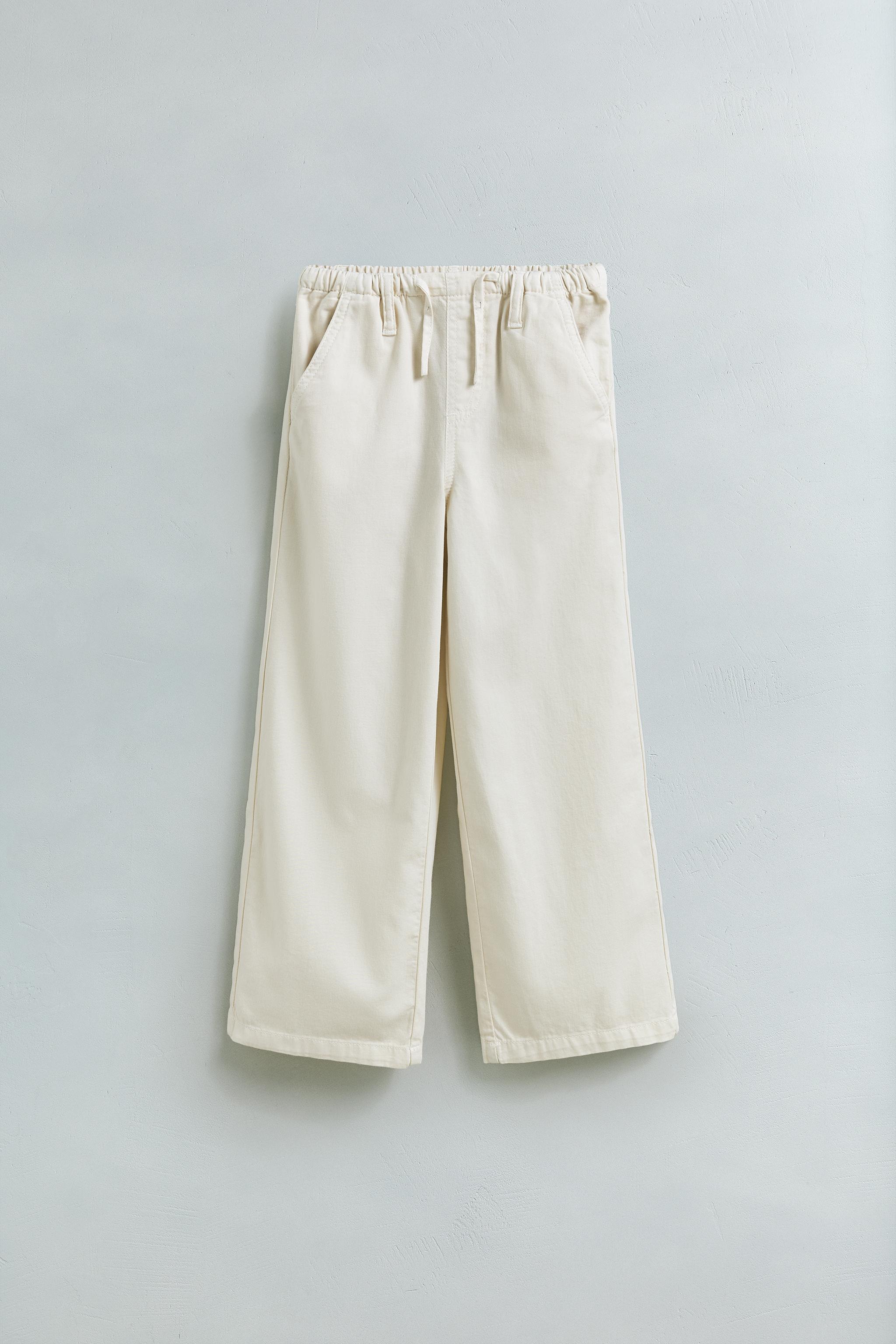 FLOWY WIDE LEG PANTS